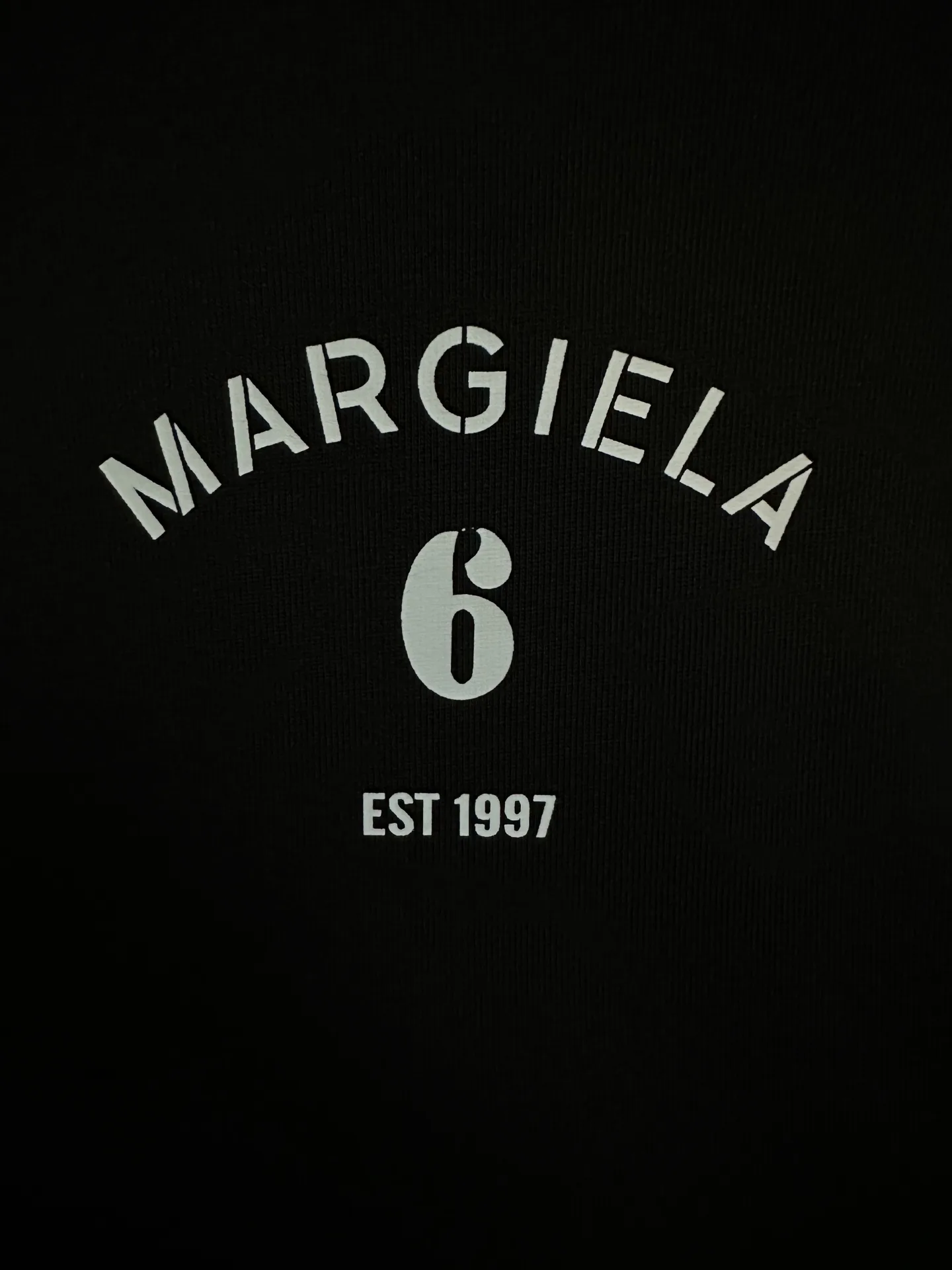 MM6 Maison Margiela Logo Print Heavyweight Cotton T-Shirt D22012890 — view 8