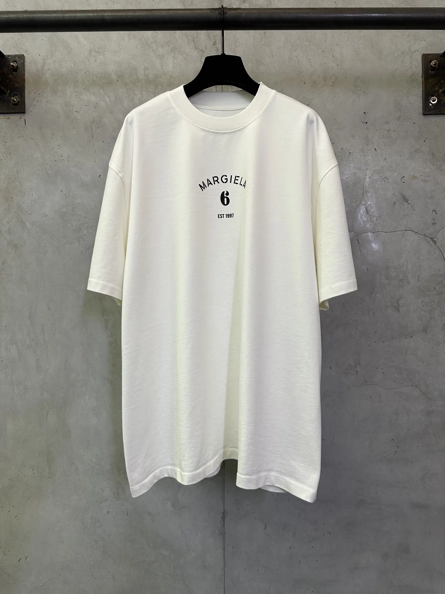 MM6 Logo Print Heavyweight Cotton T-Shirt D22012889