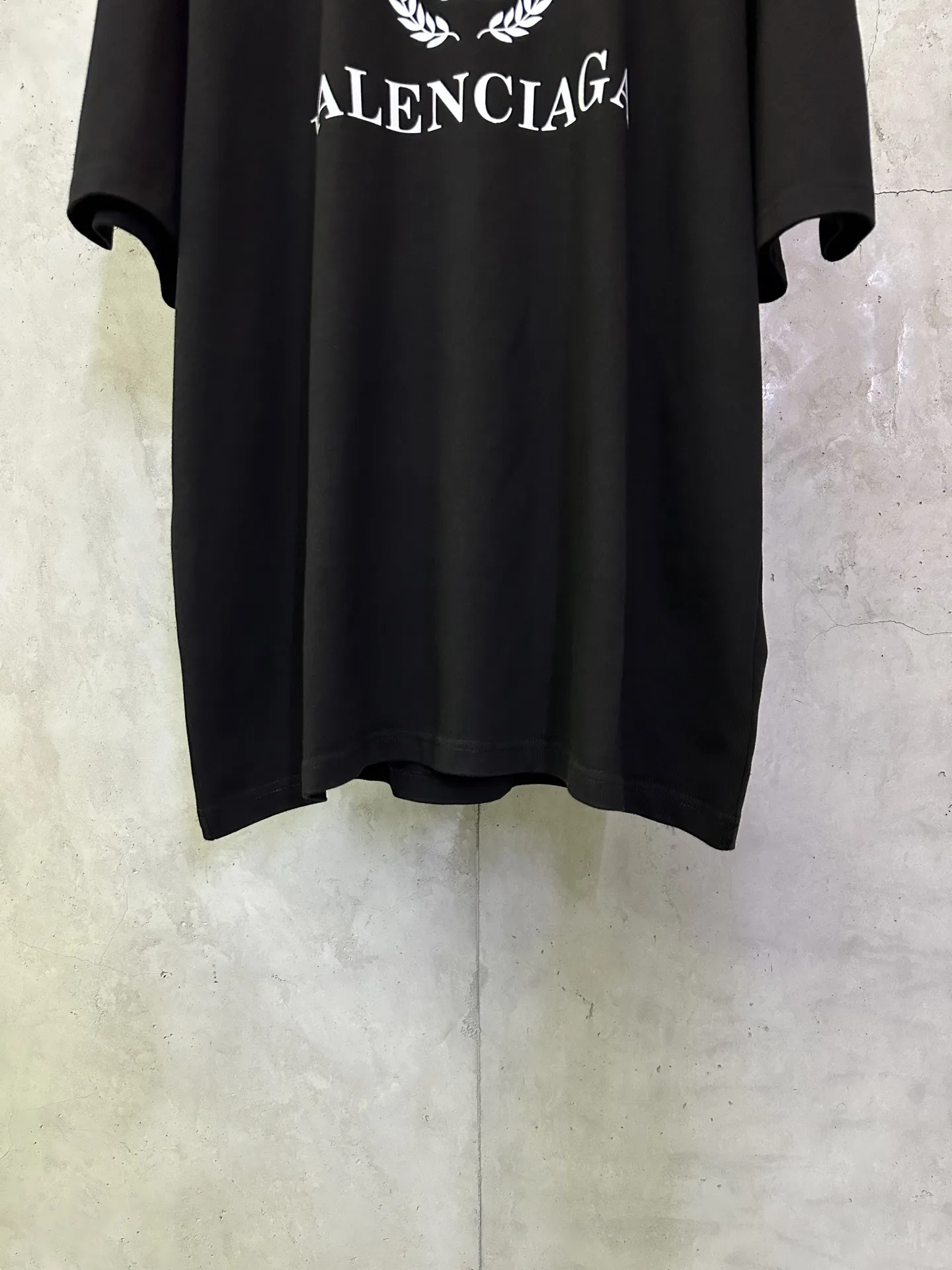 Laurel Logo Print Heavyweight Cotton T-Shirt D22012820 — view 4