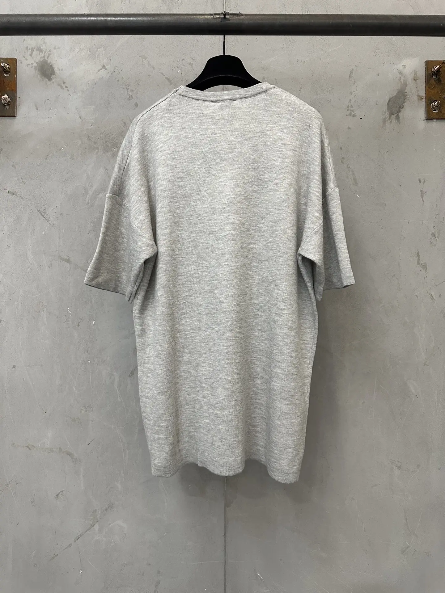 Logo Jacquard Cotton Knit T-Shirt D24020193 — view 2