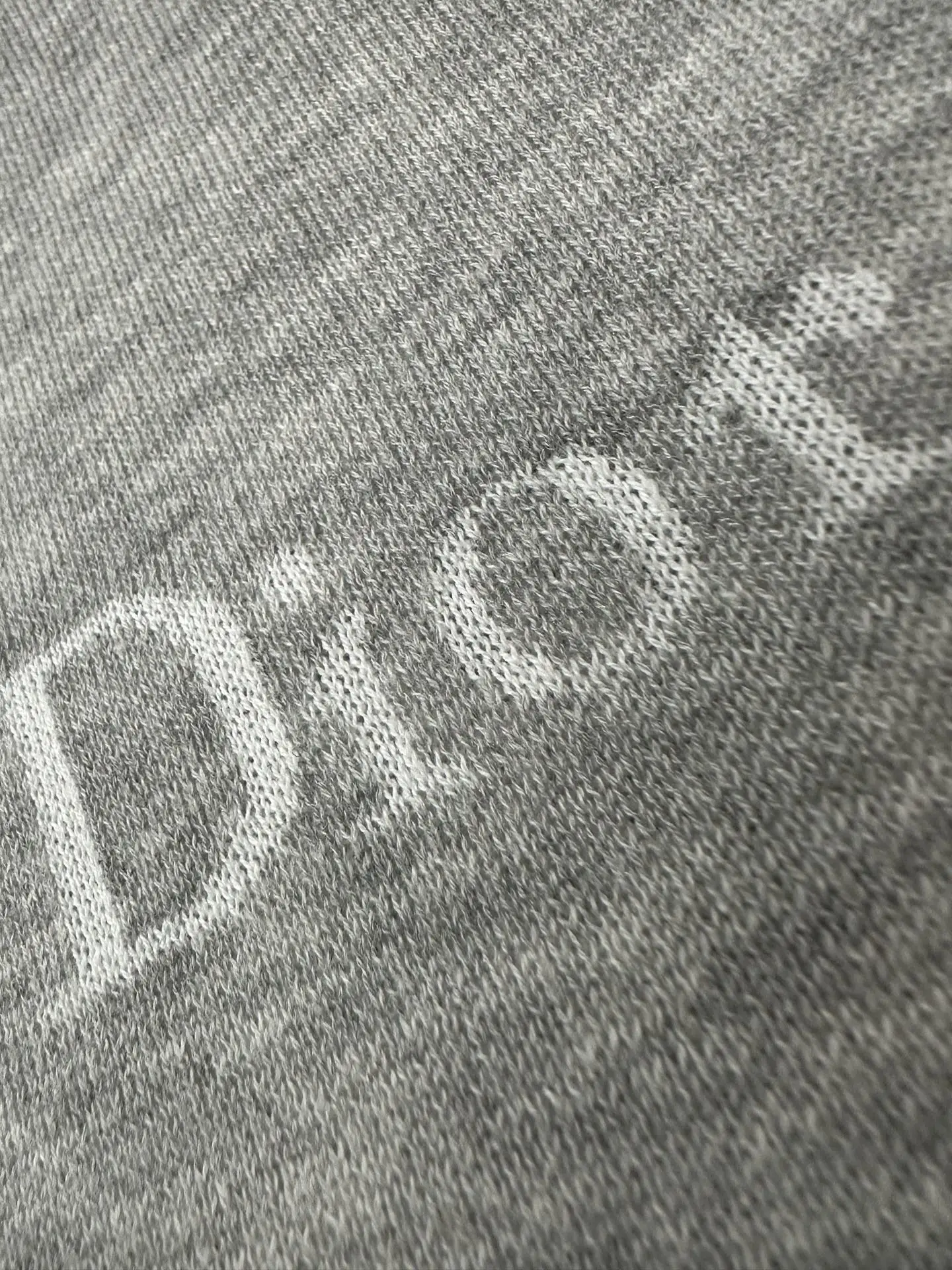 Logo Jacquard Cotton Knit T-Shirt D24020193 — view 8