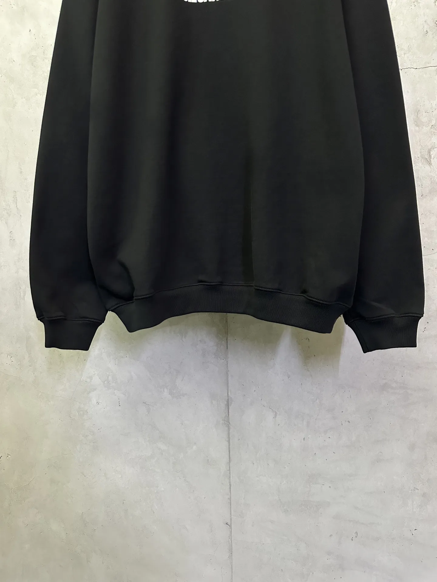 Logo Print Heavyweight Cotton Sweatshirt D24011909 — view 4