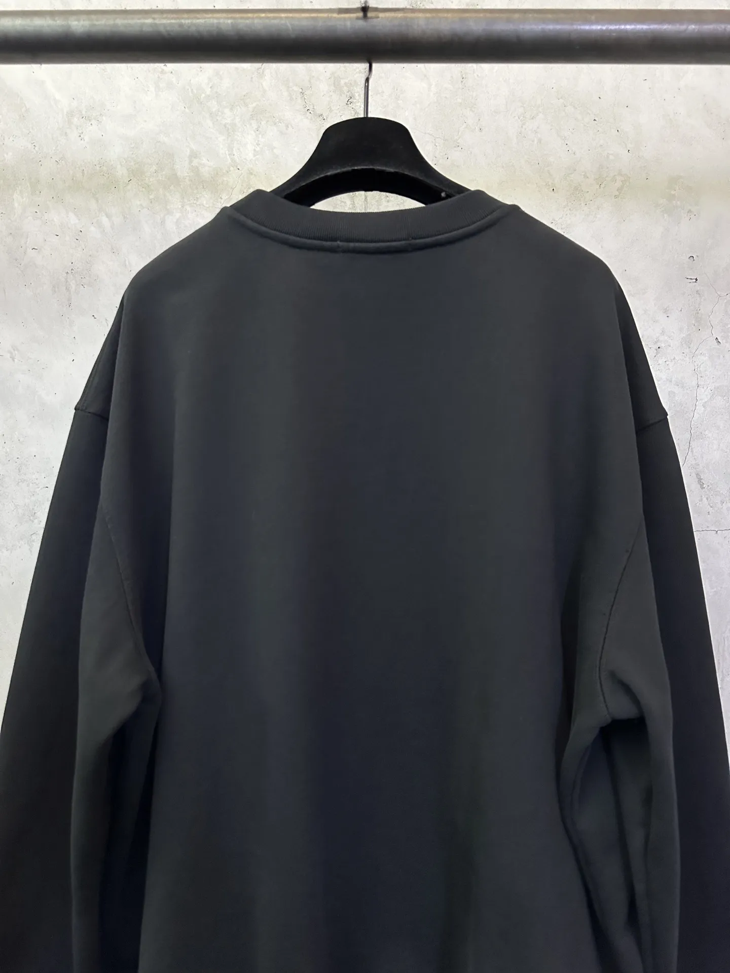Logo Print Heavyweight Cotton Sweatshirt D24011909 — view 5