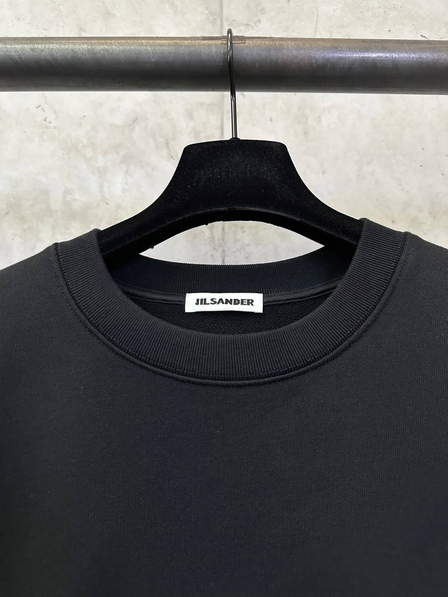 Logo Print Heavyweight Cotton Sweatshirt D24011909 — view 7