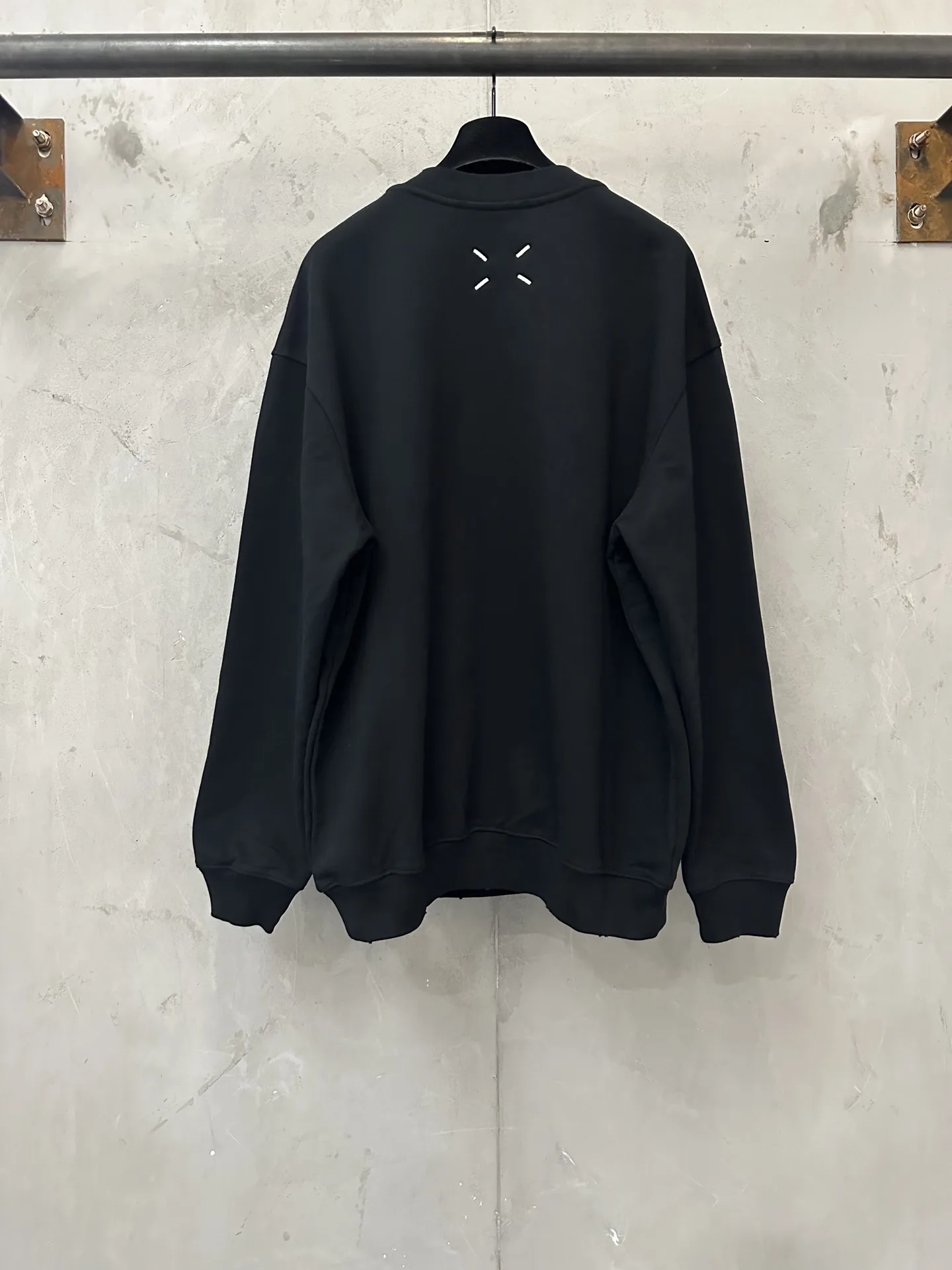 MM6 Maison Margiela Four-Stitch Crew-Neck Sweatshirt D25021821 — view 2