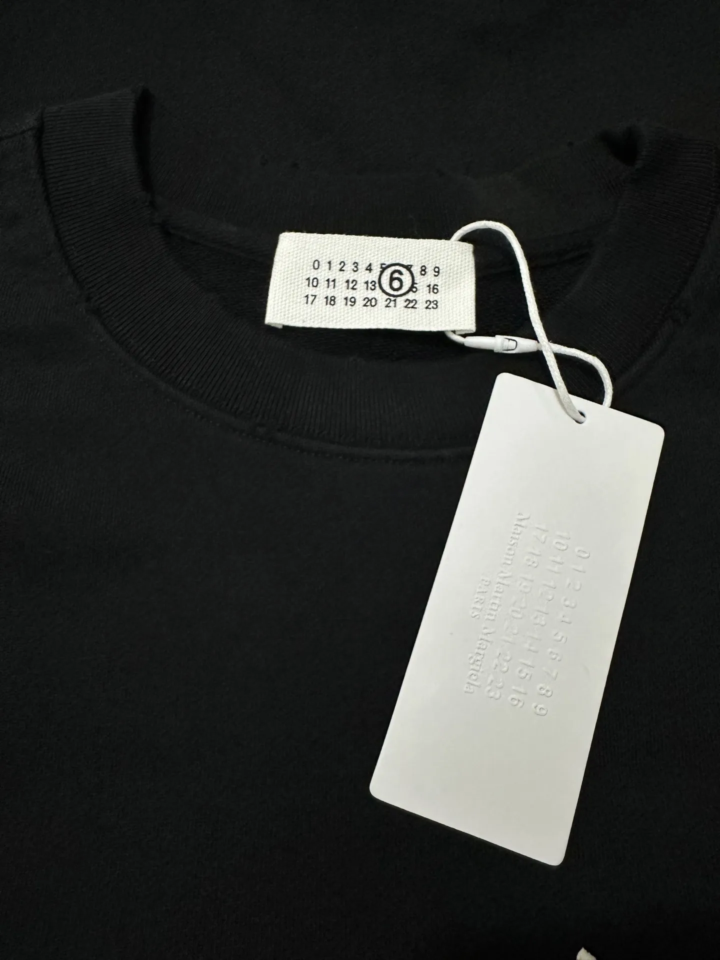 MM6 Maison Margiela Four-Stitch Crew-Neck Sweatshirt D25021821 — view 6