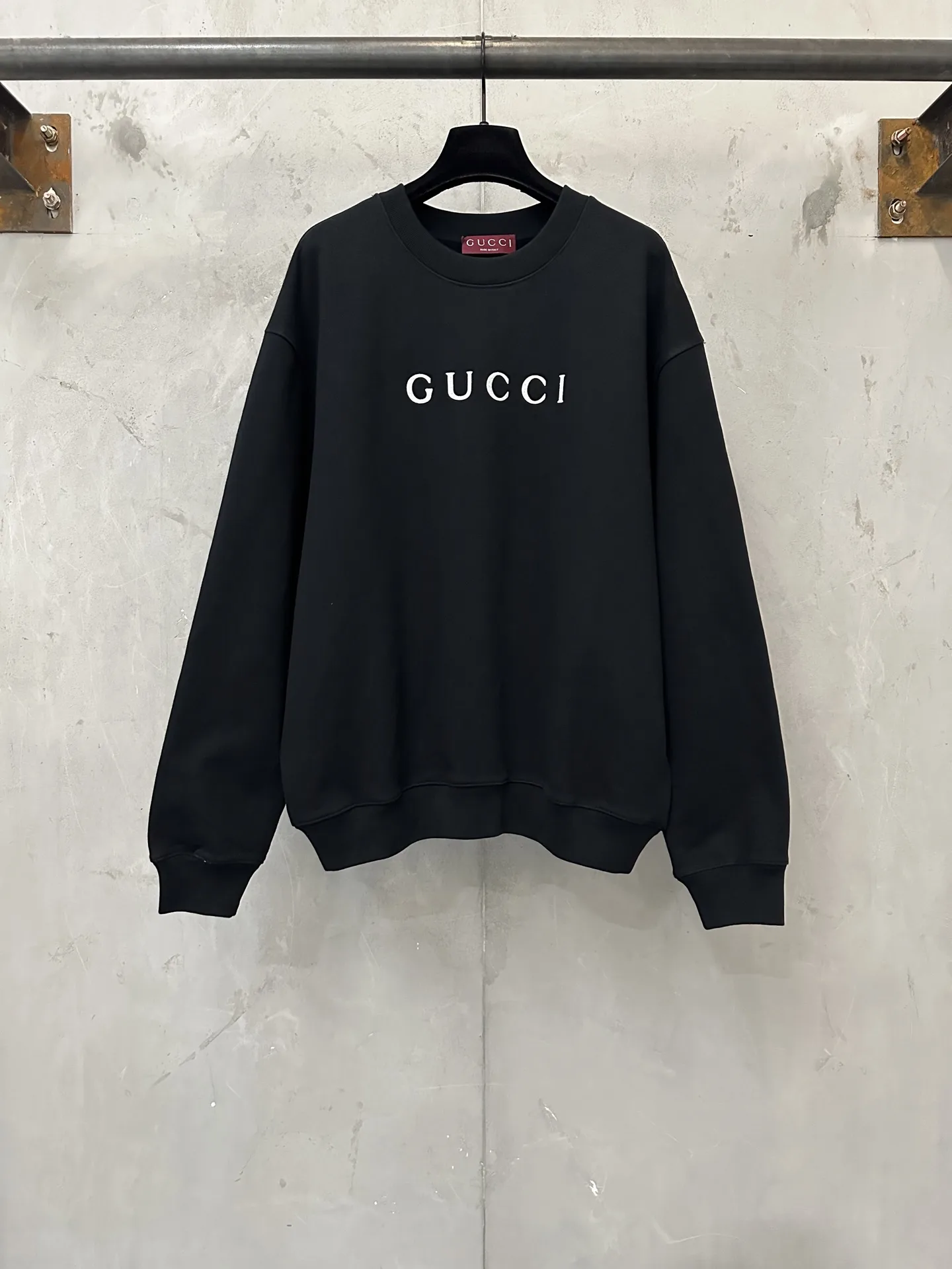 Logo Print Heavyweight Cotton Sweatshirt D25021753
