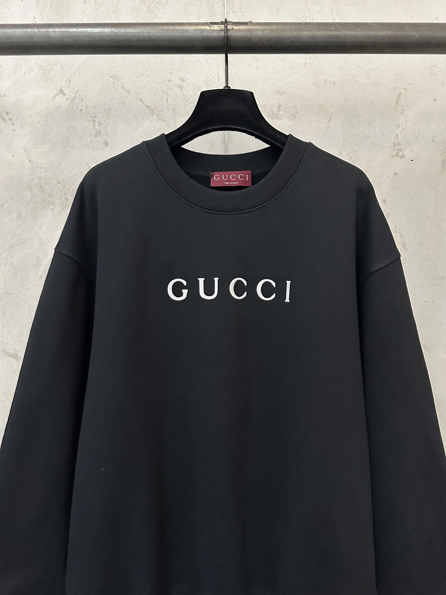 Logo Print Heavyweight Cotton Sweatshirt D25021753 — view 3