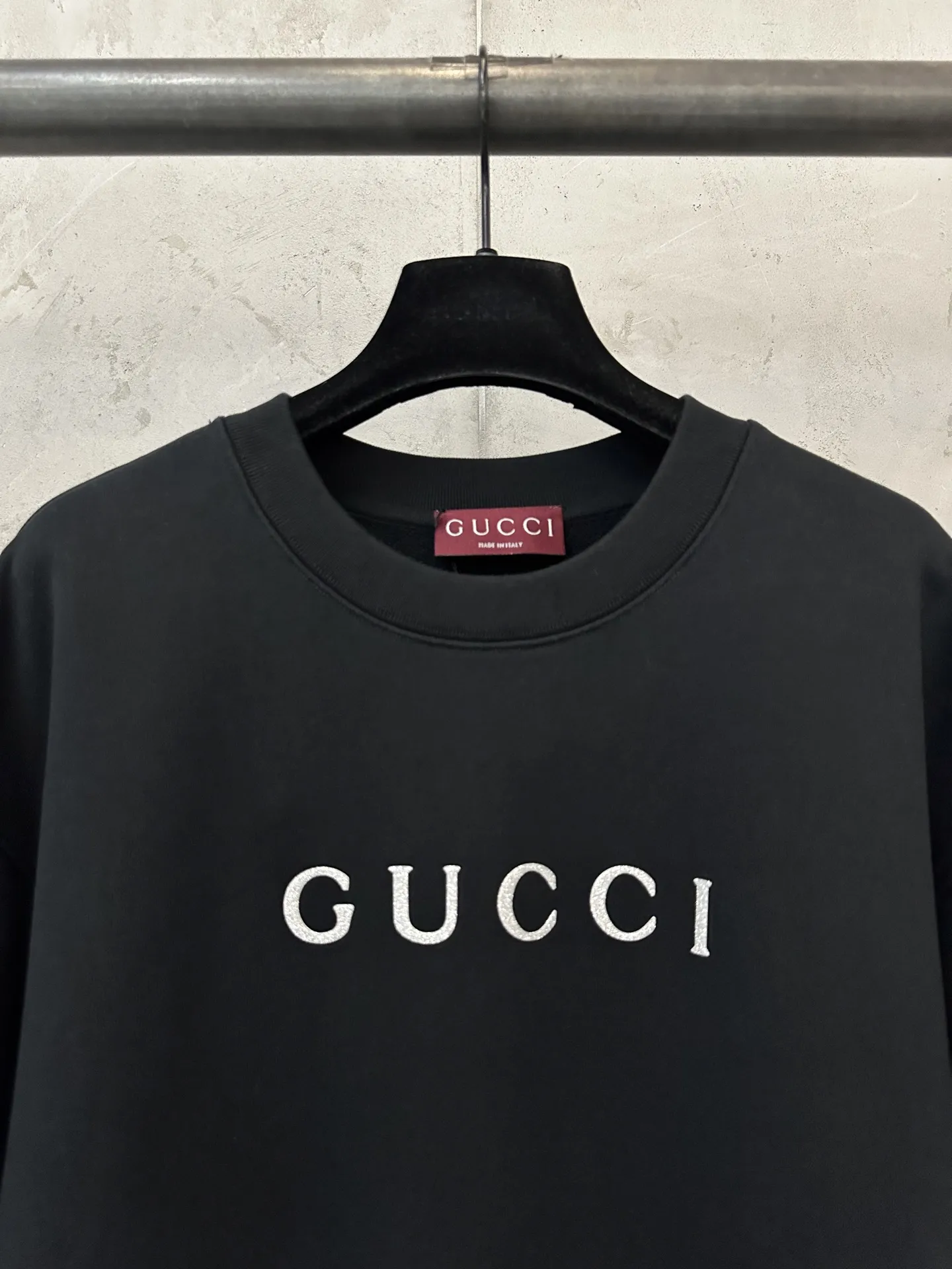Logo Print Heavyweight Cotton Sweatshirt D25021753 — view 5