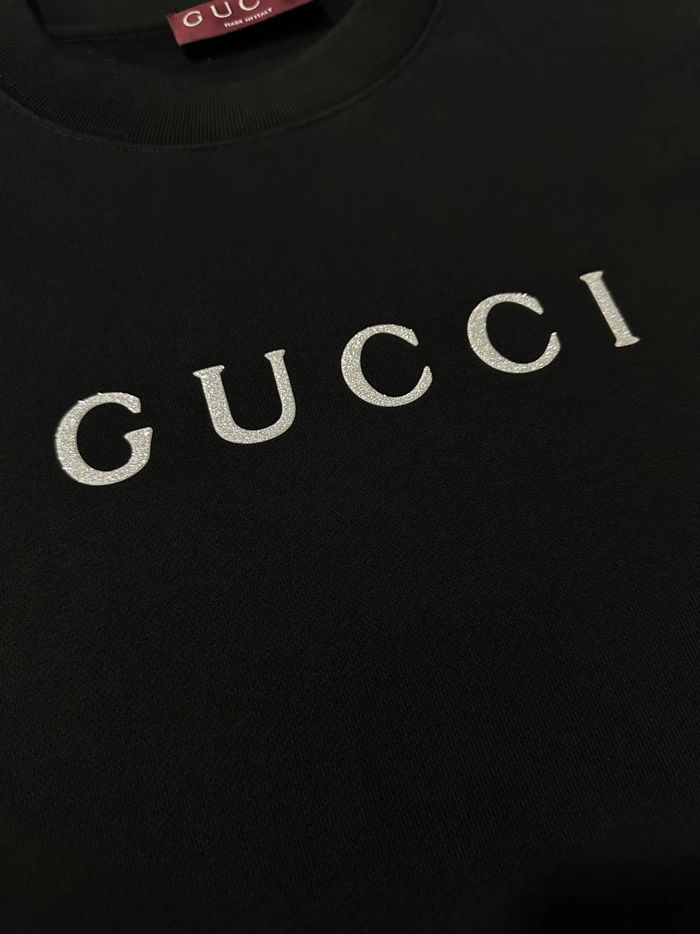 Logo Print Heavyweight Cotton Sweatshirt D25021753 — view 7
