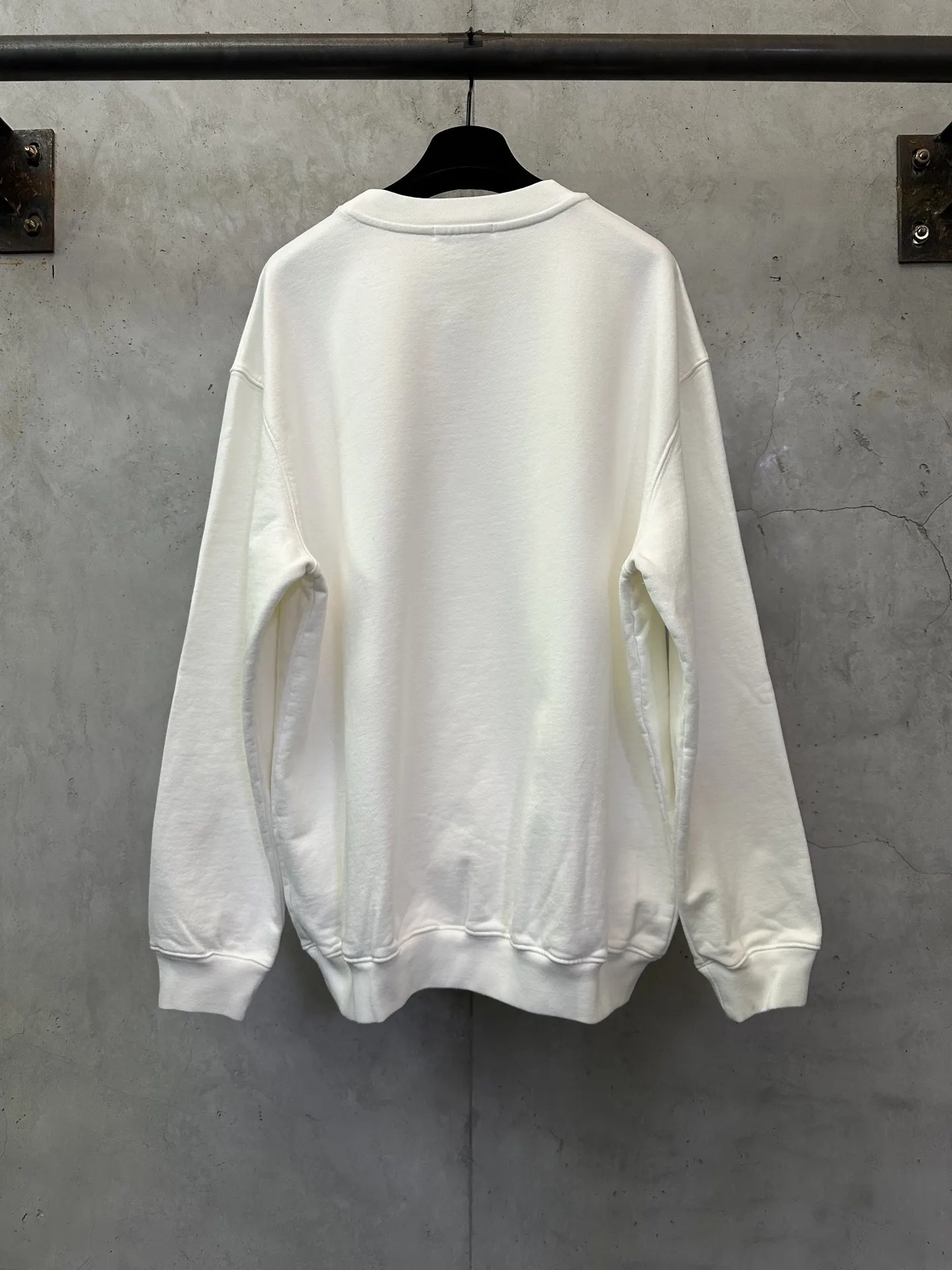 Logo Print Heavyweight Cotton Sweatshirt D25024402 — view 2
