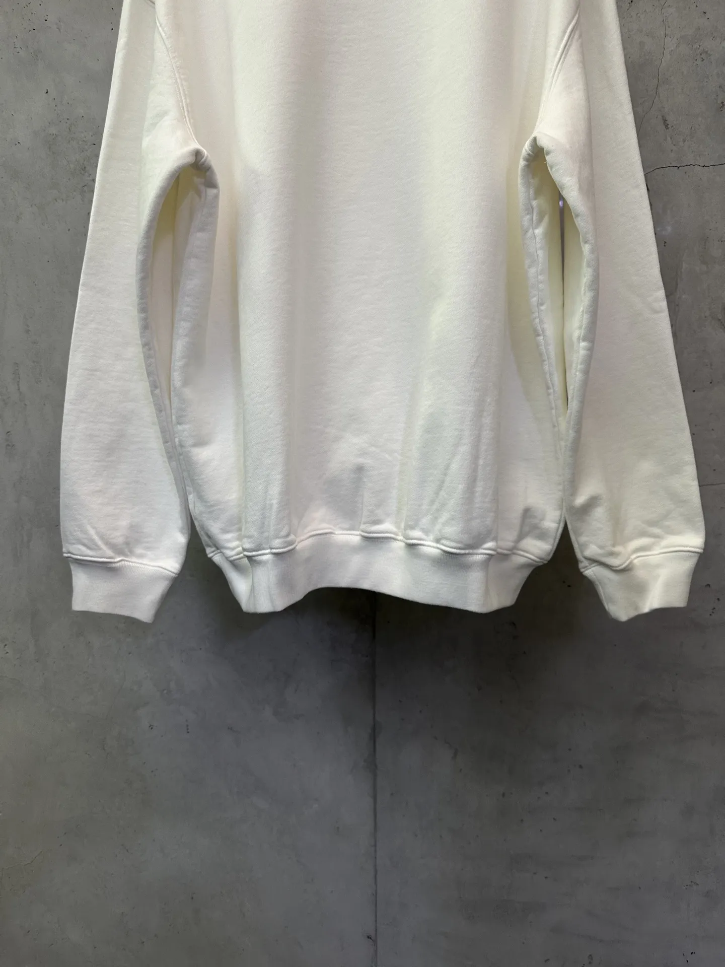 Logo Print Heavyweight Cotton Sweatshirt D25024402 — view 6