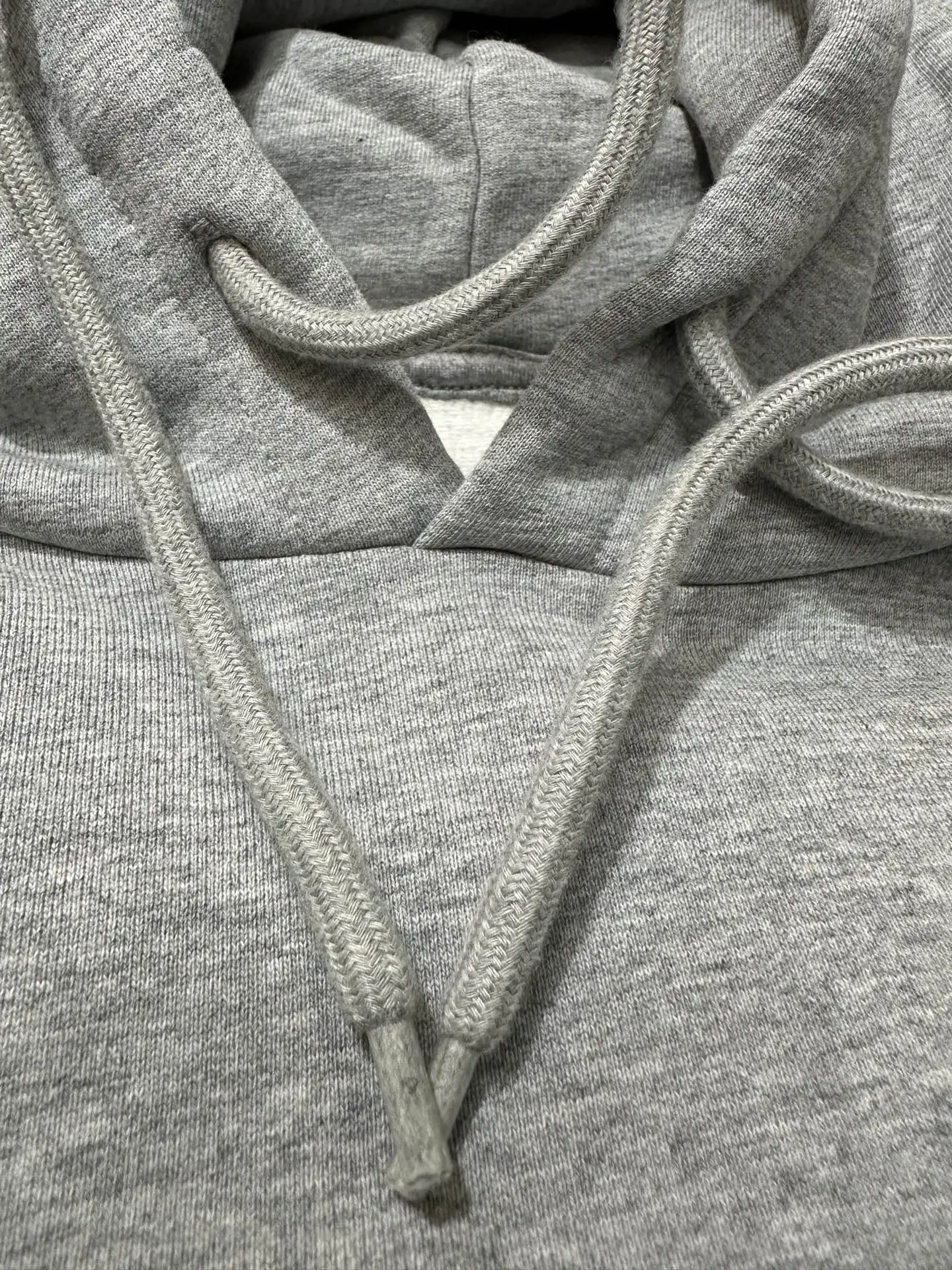MM6 Logo Print Loopback Cotton Hoodie D27021955 — view 9