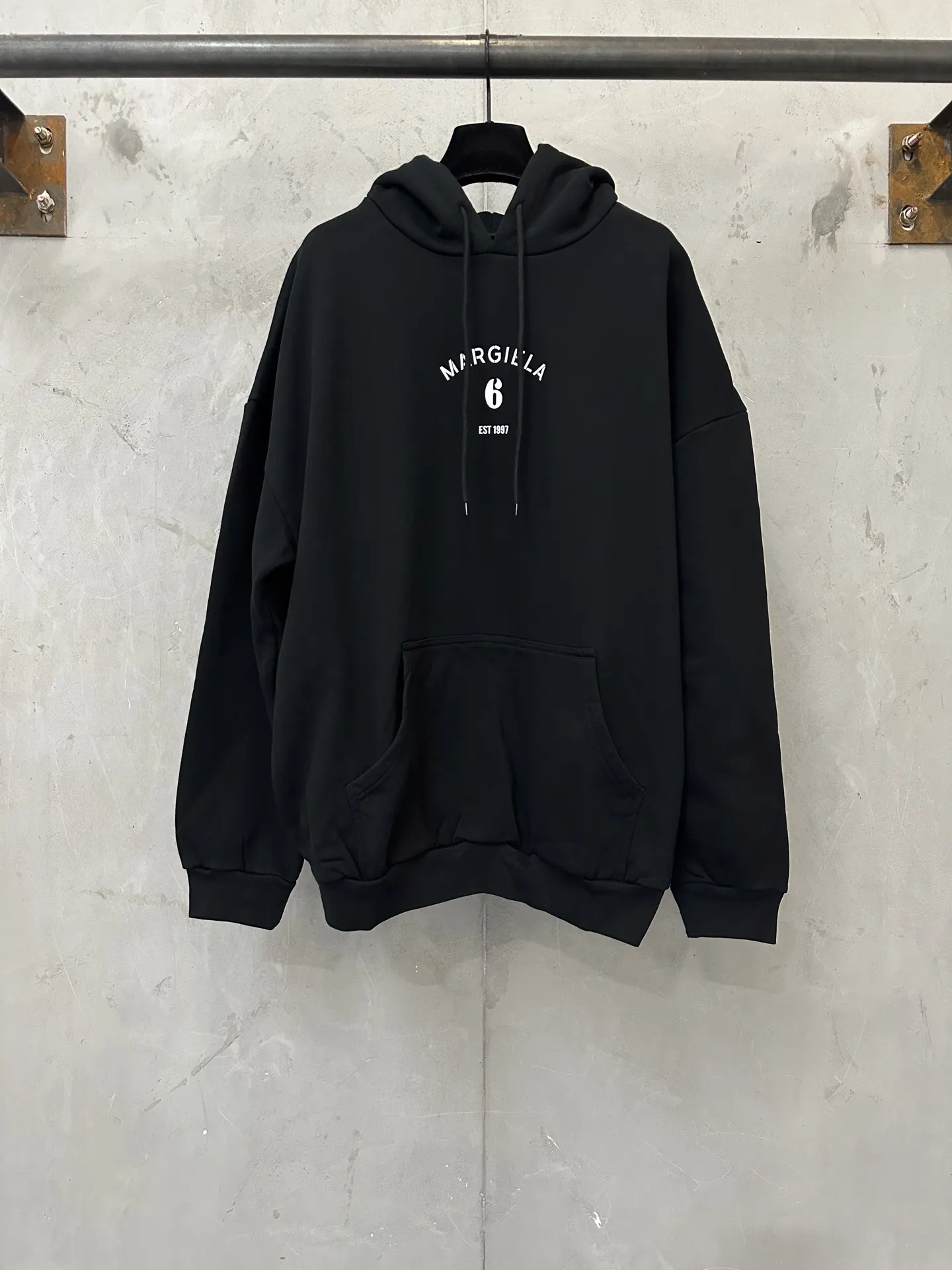 MM6 Maison Margiela Number 6 Logo Hoodie D27021954