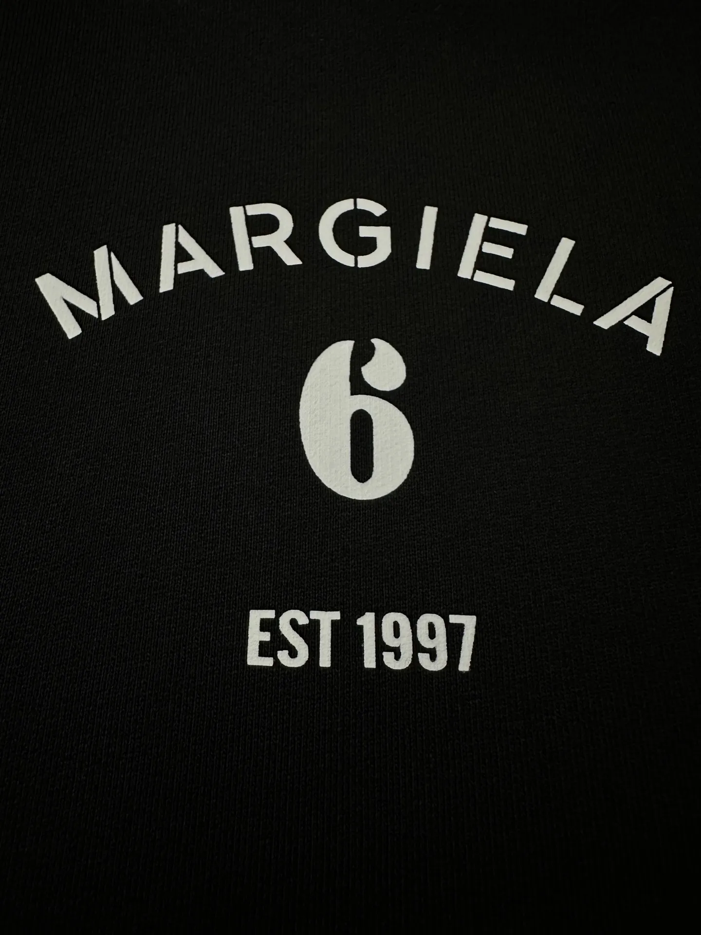 MM6 Maison Margiela Number 6 Logo Hoodie D27021954 — view 8