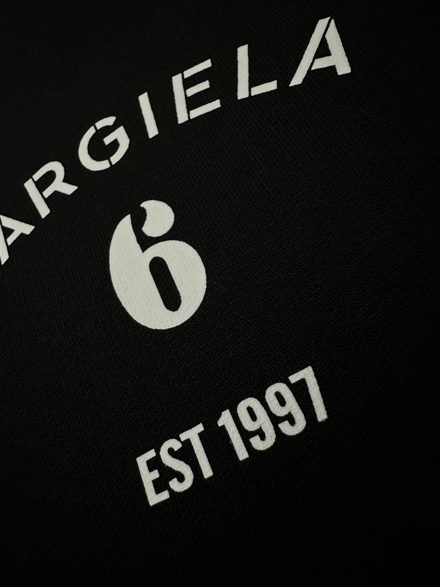 MM6 Maison Margiela Number 6 Logo Hoodie D27021954 — view 9