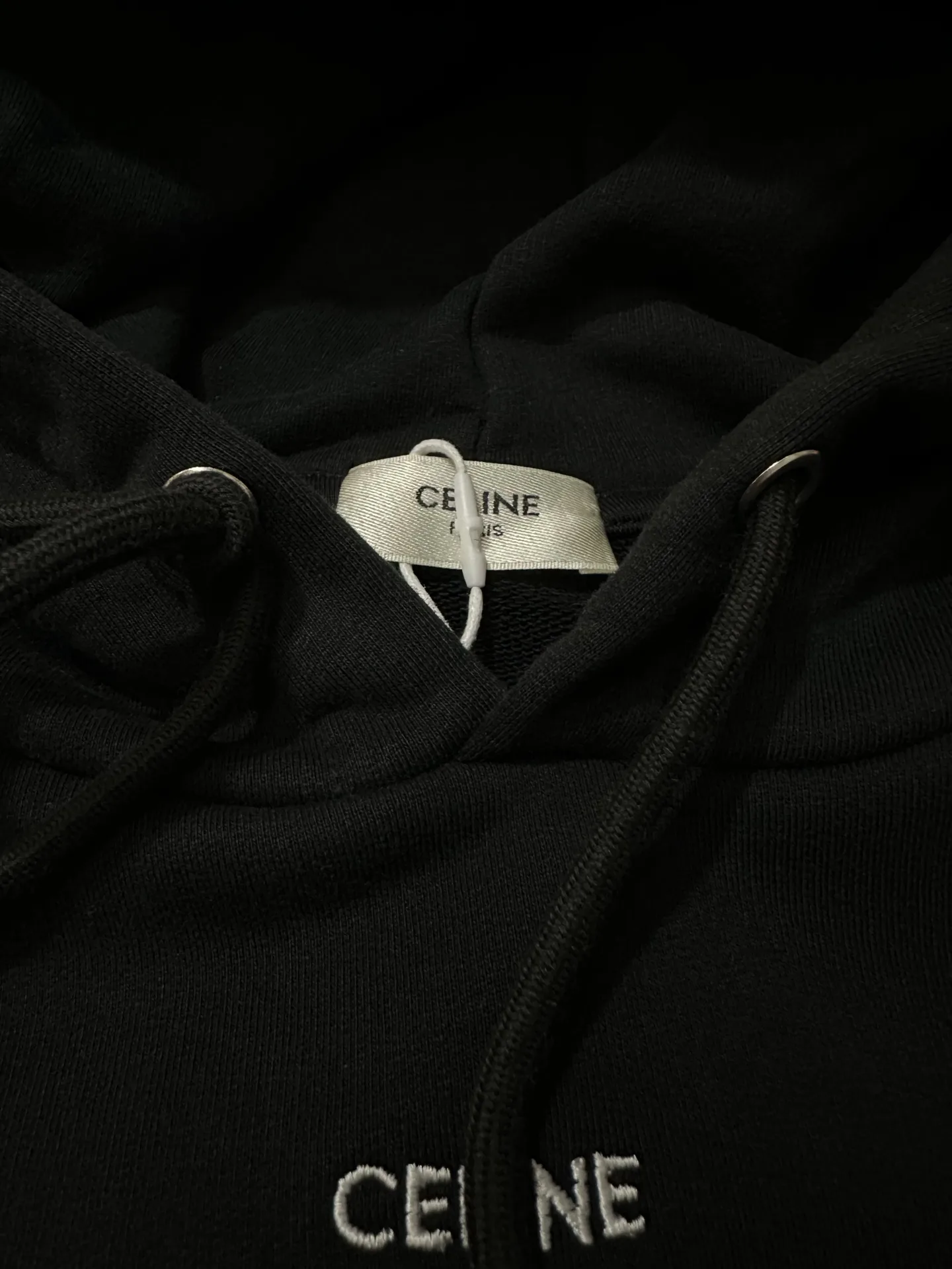 Triomphe Carriage Logo Embroidered Hoodie D28020152 — view 6