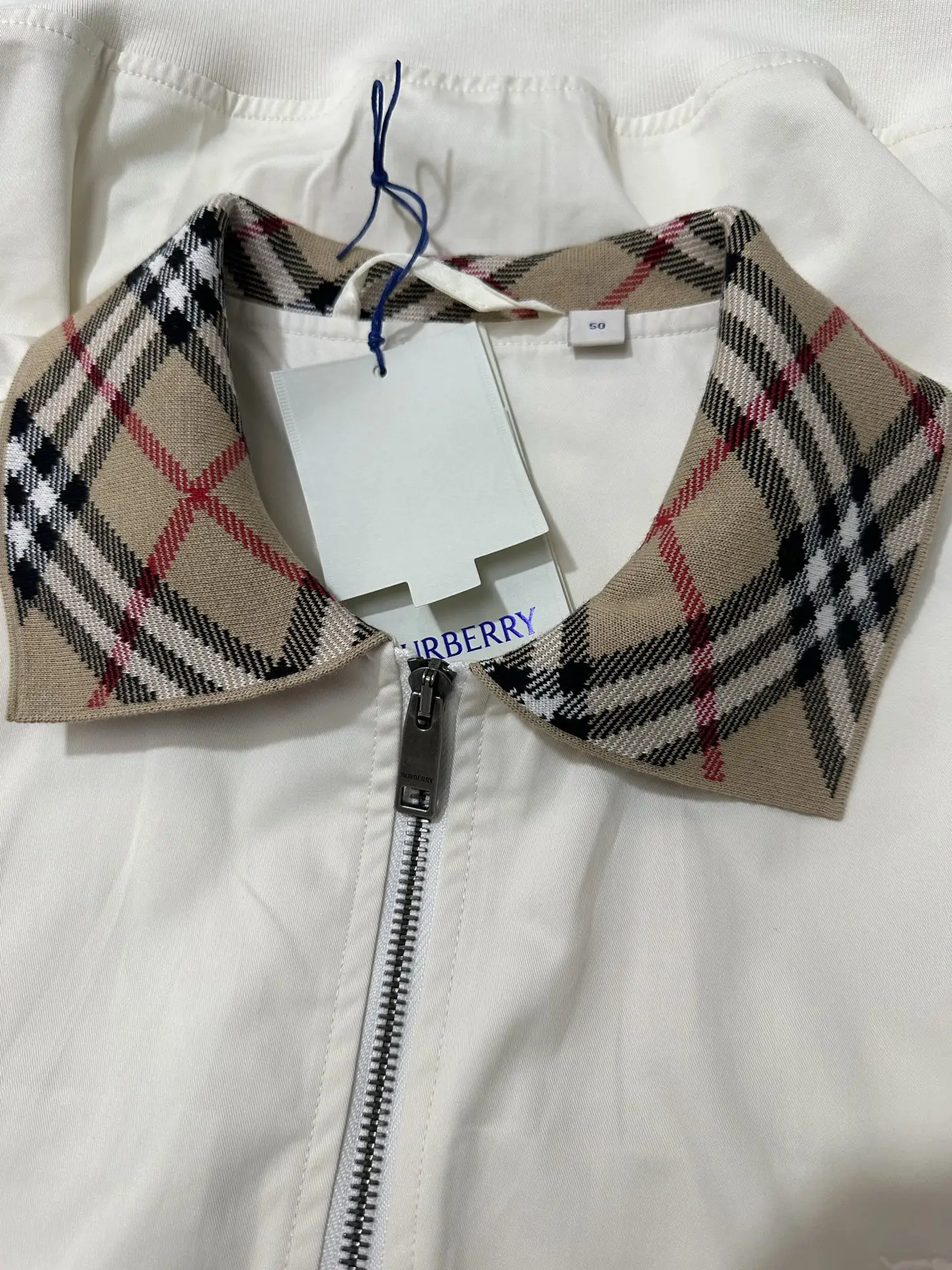 Glenfields Check-Collar Harrington Jacket D29025013 — view 6