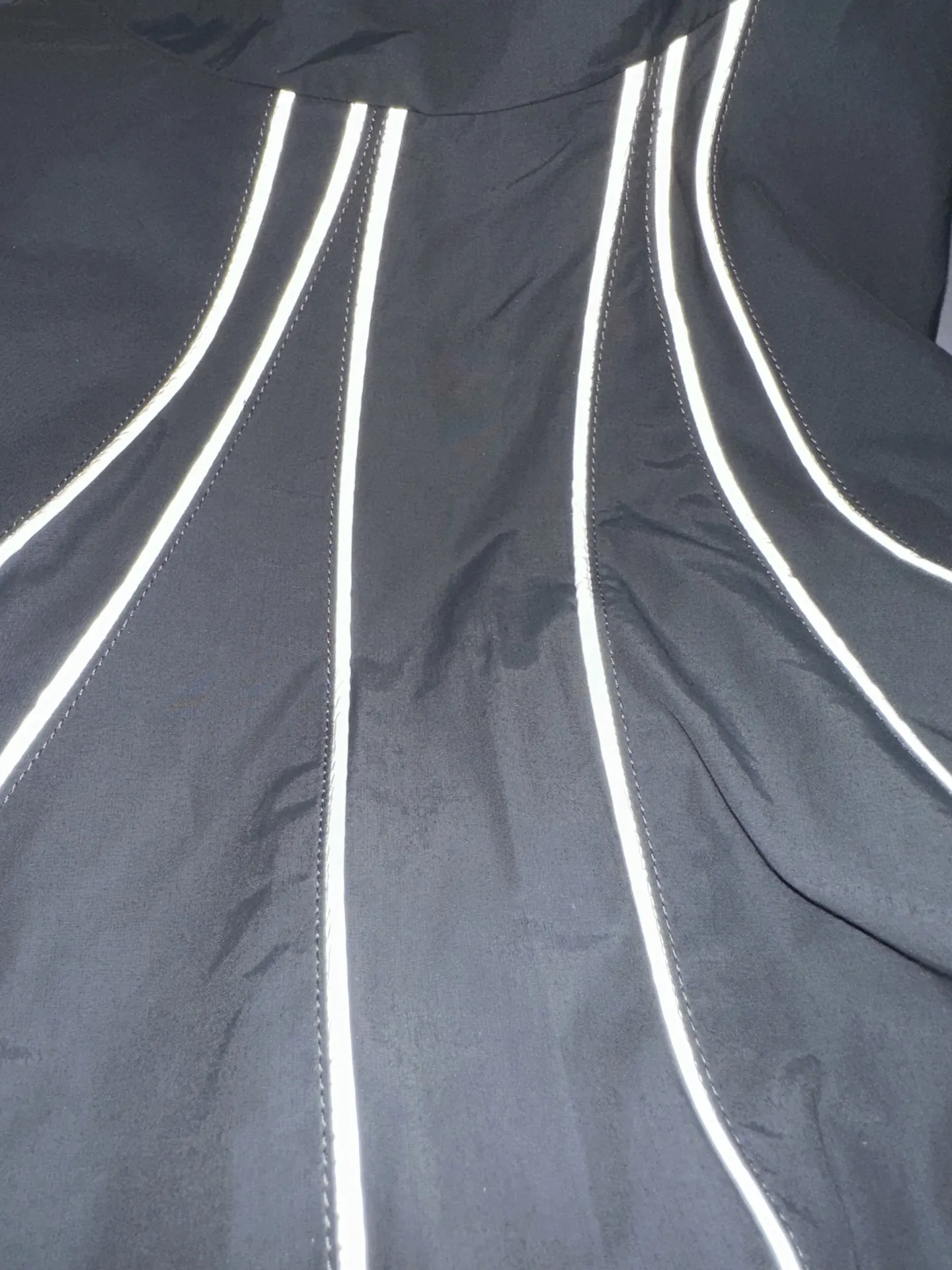 Reflective Logo Crinkled Nylon Track Jacket D31018968 — view 10
