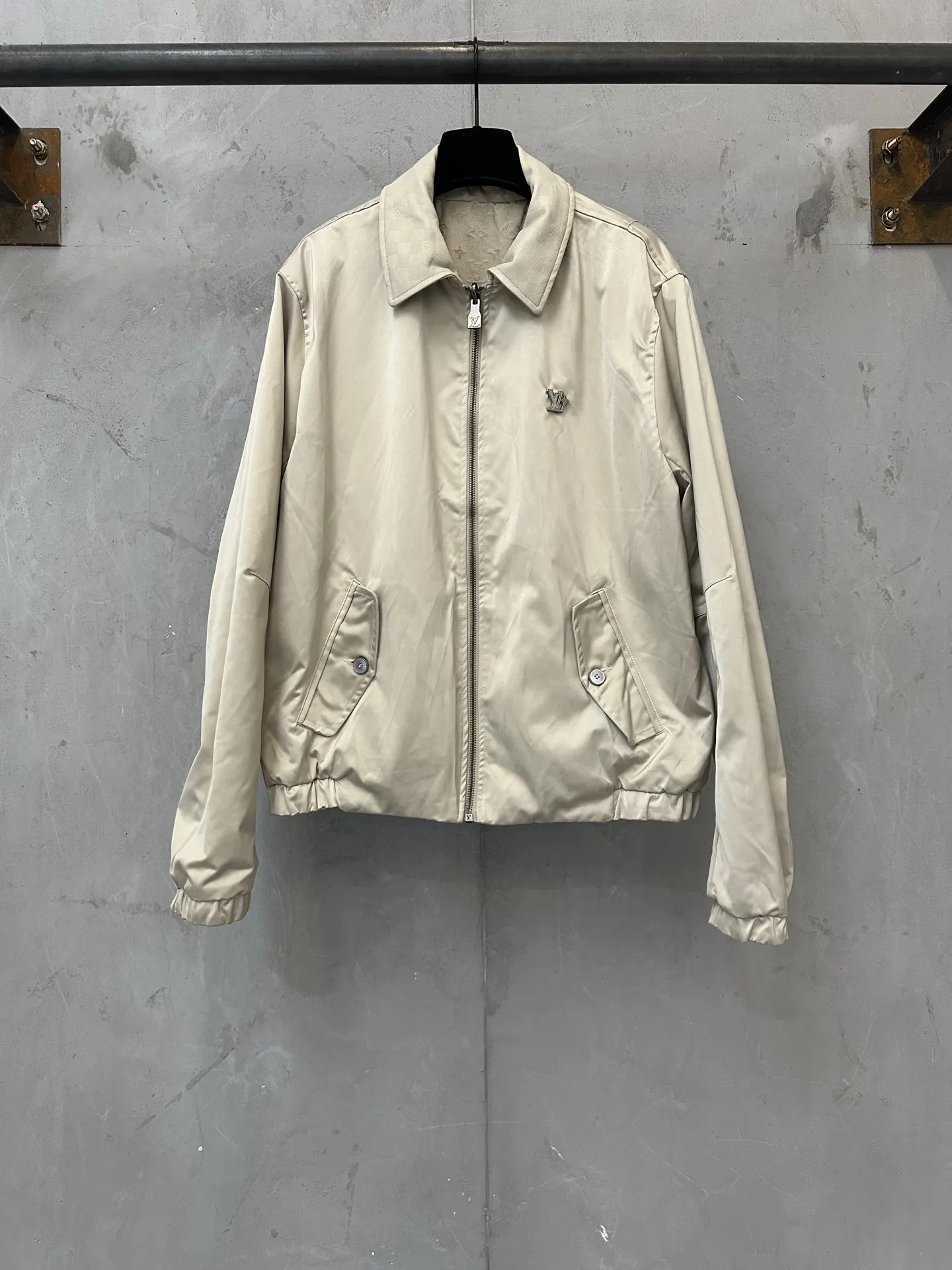 Reversible Monogram Jacquard Harrington Jacket D40020166
