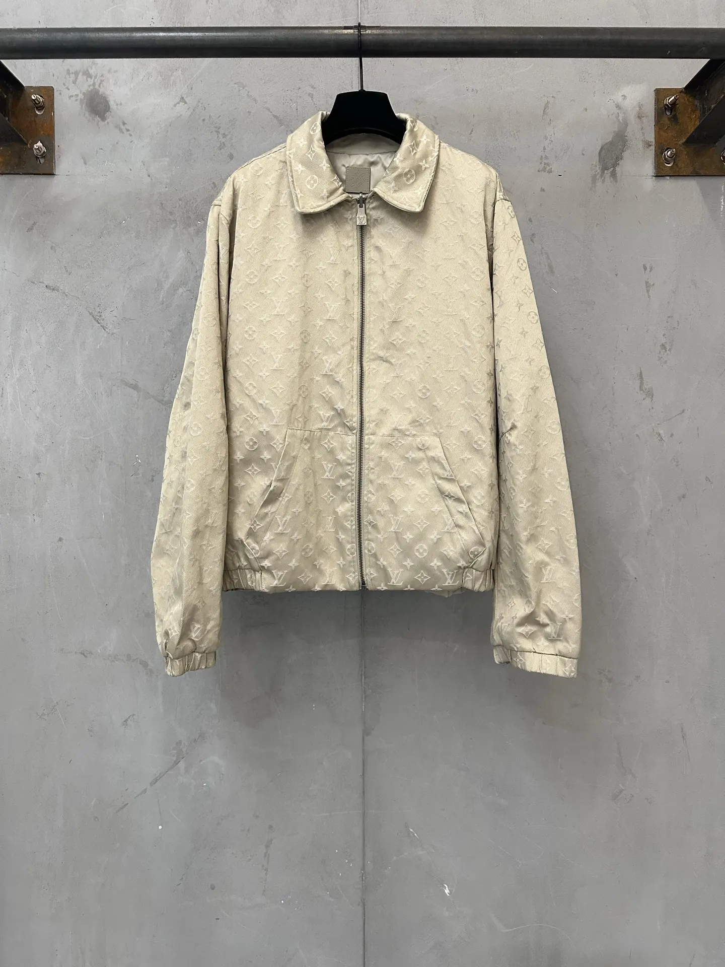 Reversible Monogram Jacquard Harrington Jacket D40020166 — view 2