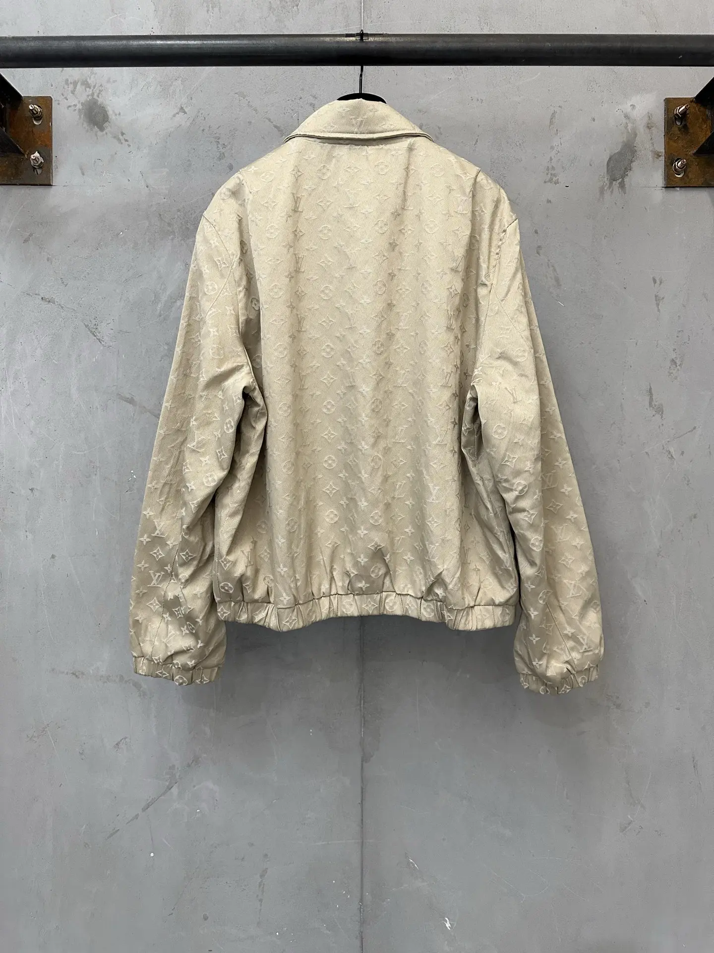 Reversible Monogram Jacquard Harrington Jacket D40020166 — view 4