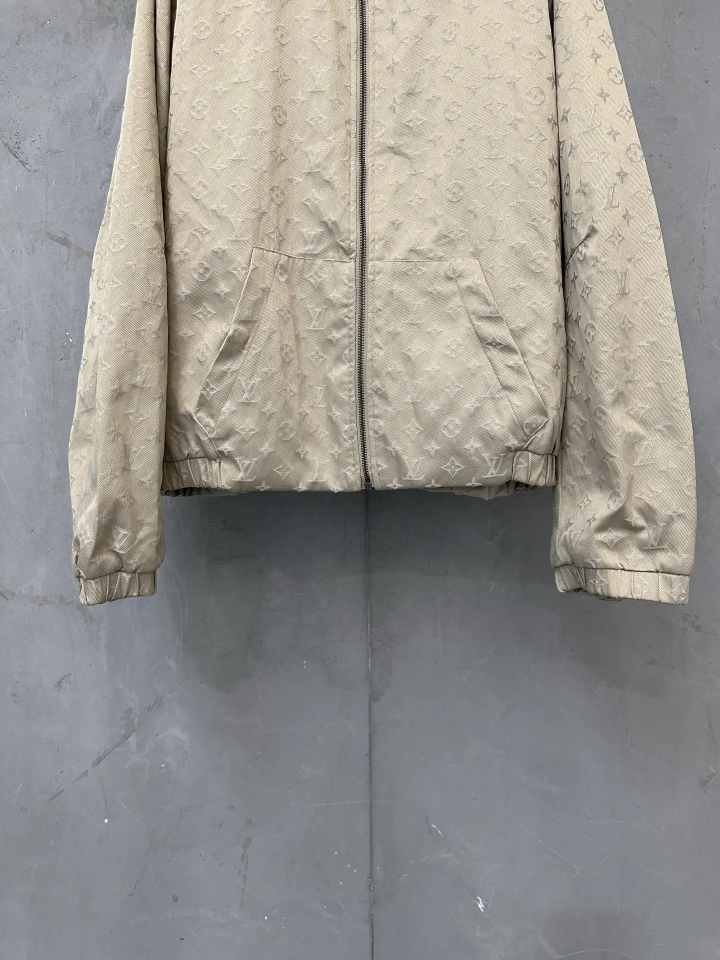 Reversible Monogram Jacquard Harrington Jacket D40020166 — view 6