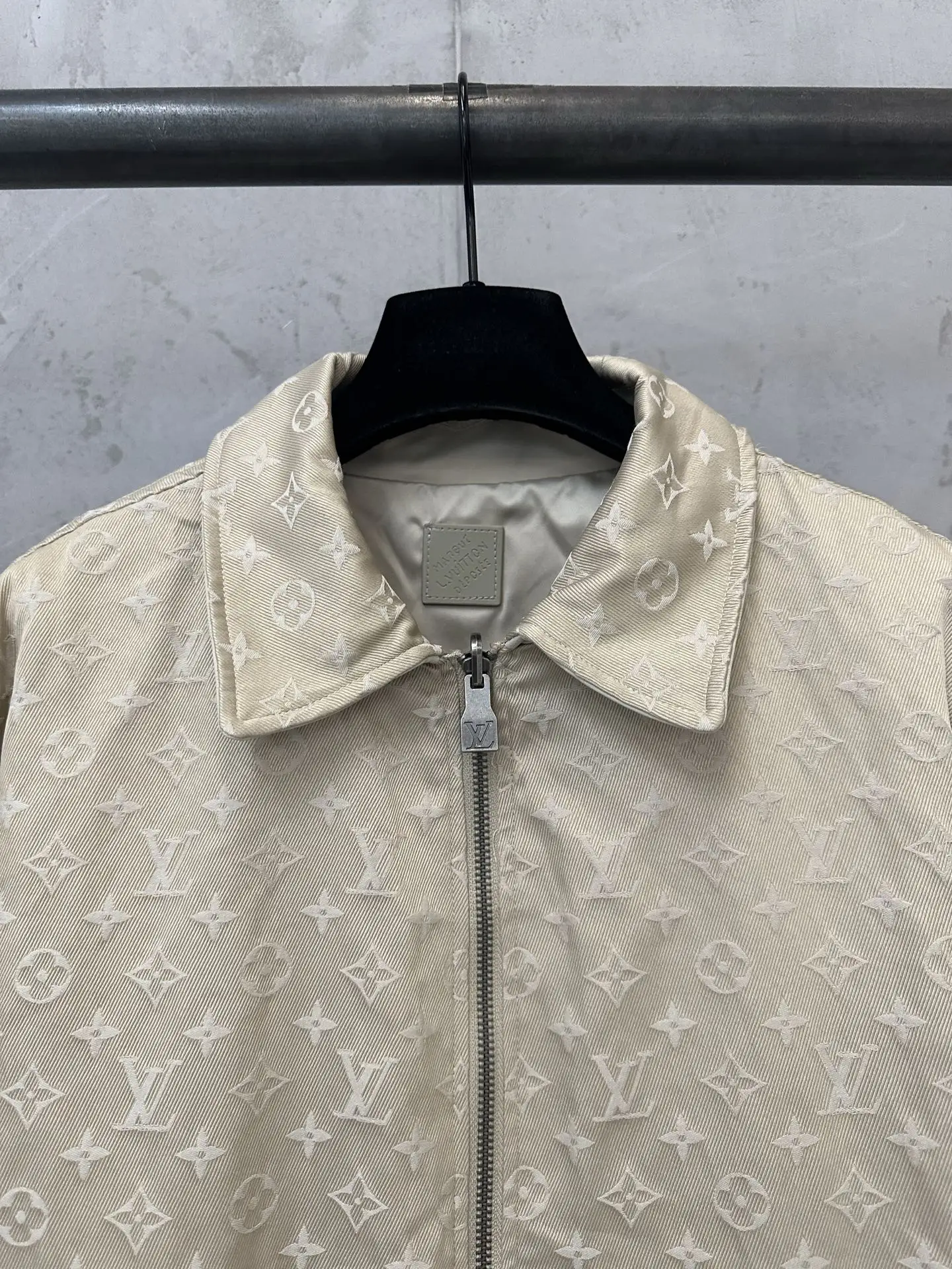 Reversible Monogram Jacquard Harrington Jacket D40020166 — view 7