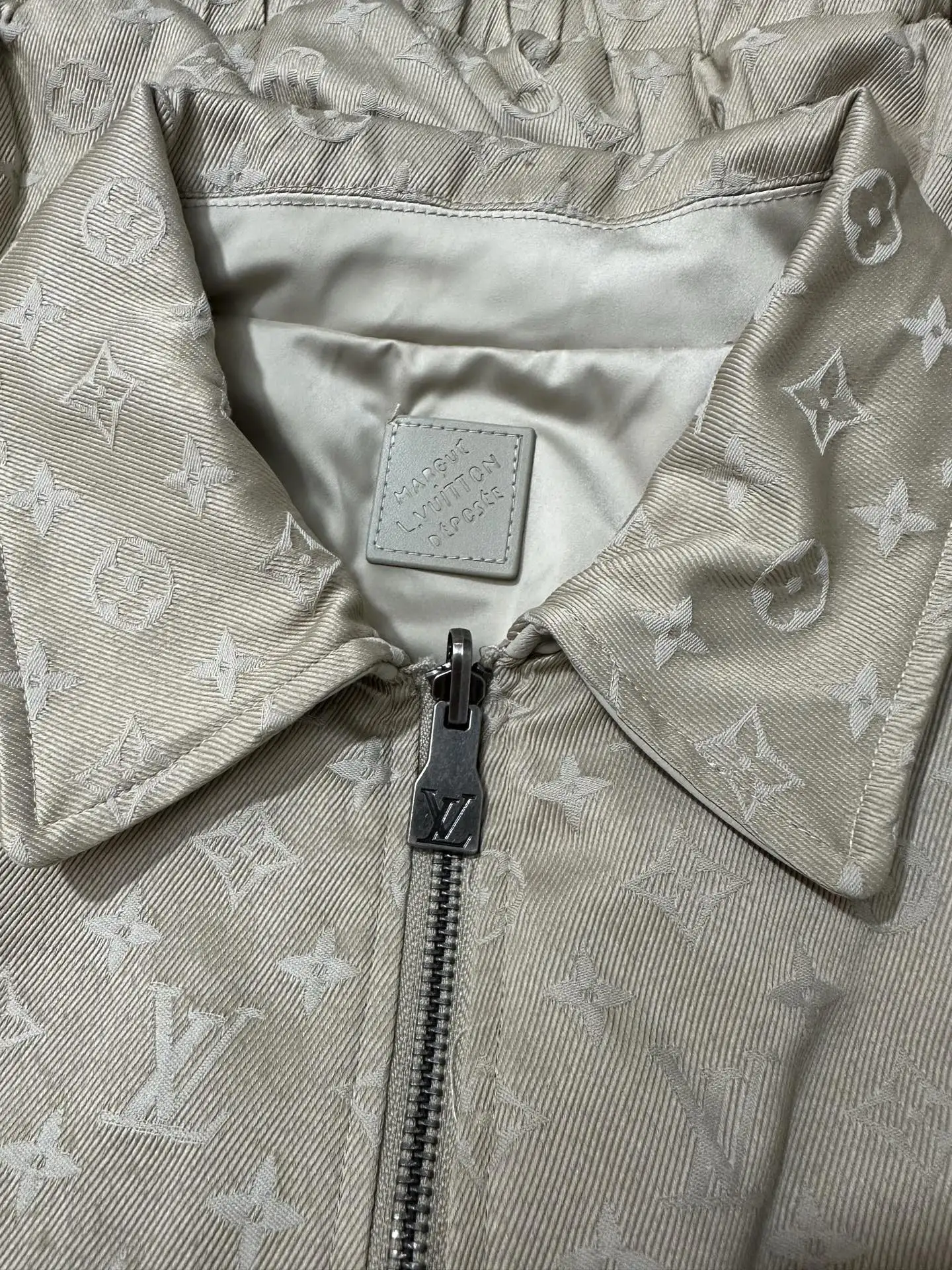 Reversible Monogram Jacquard Harrington Jacket D40020166 — view 8