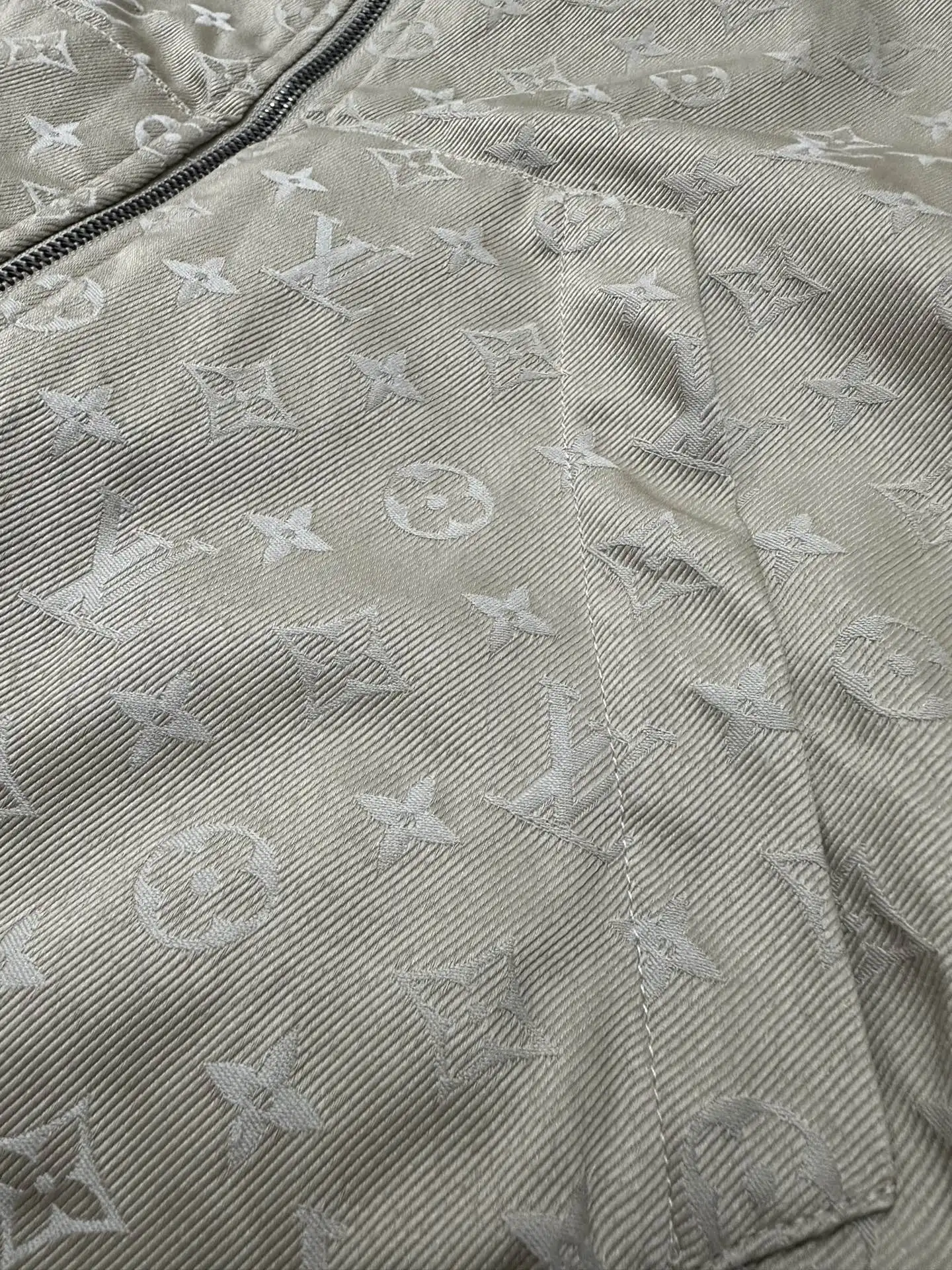 Reversible Monogram Jacquard Harrington Jacket D40020166 — view 12