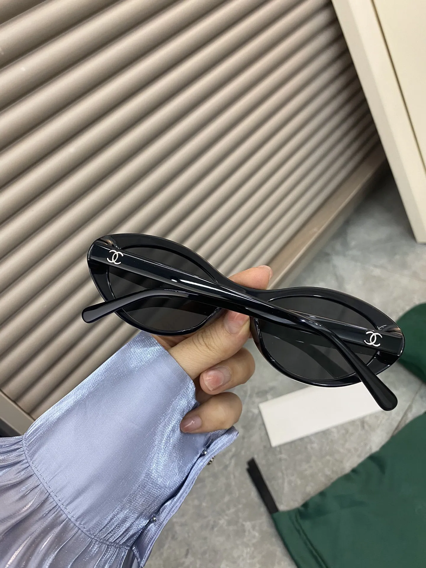 Chanel Cat-Eye Logo Sunglasses D20017796 — view 5