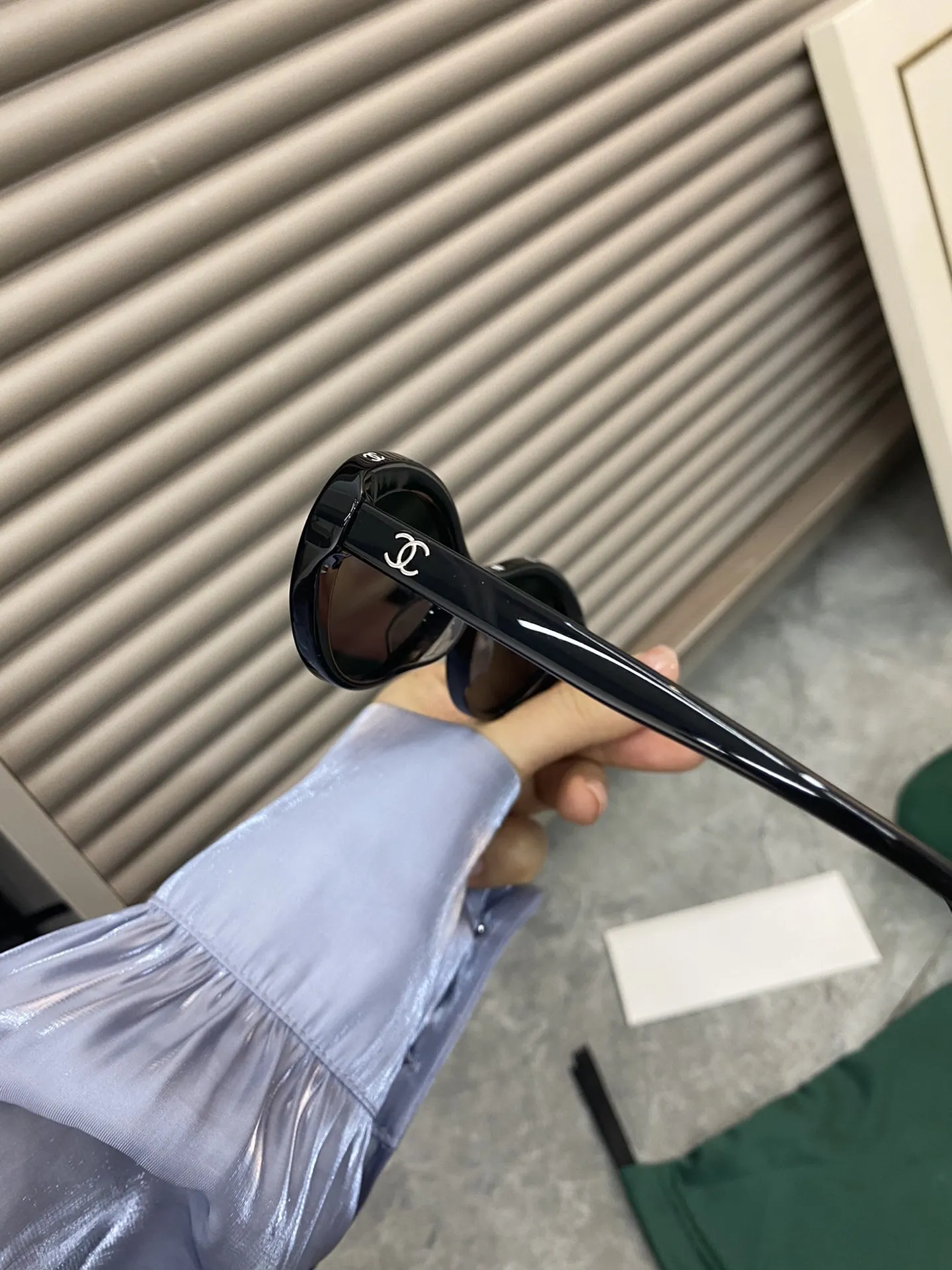 Chanel Cat-Eye Logo Sunglasses D20017796 — view 7