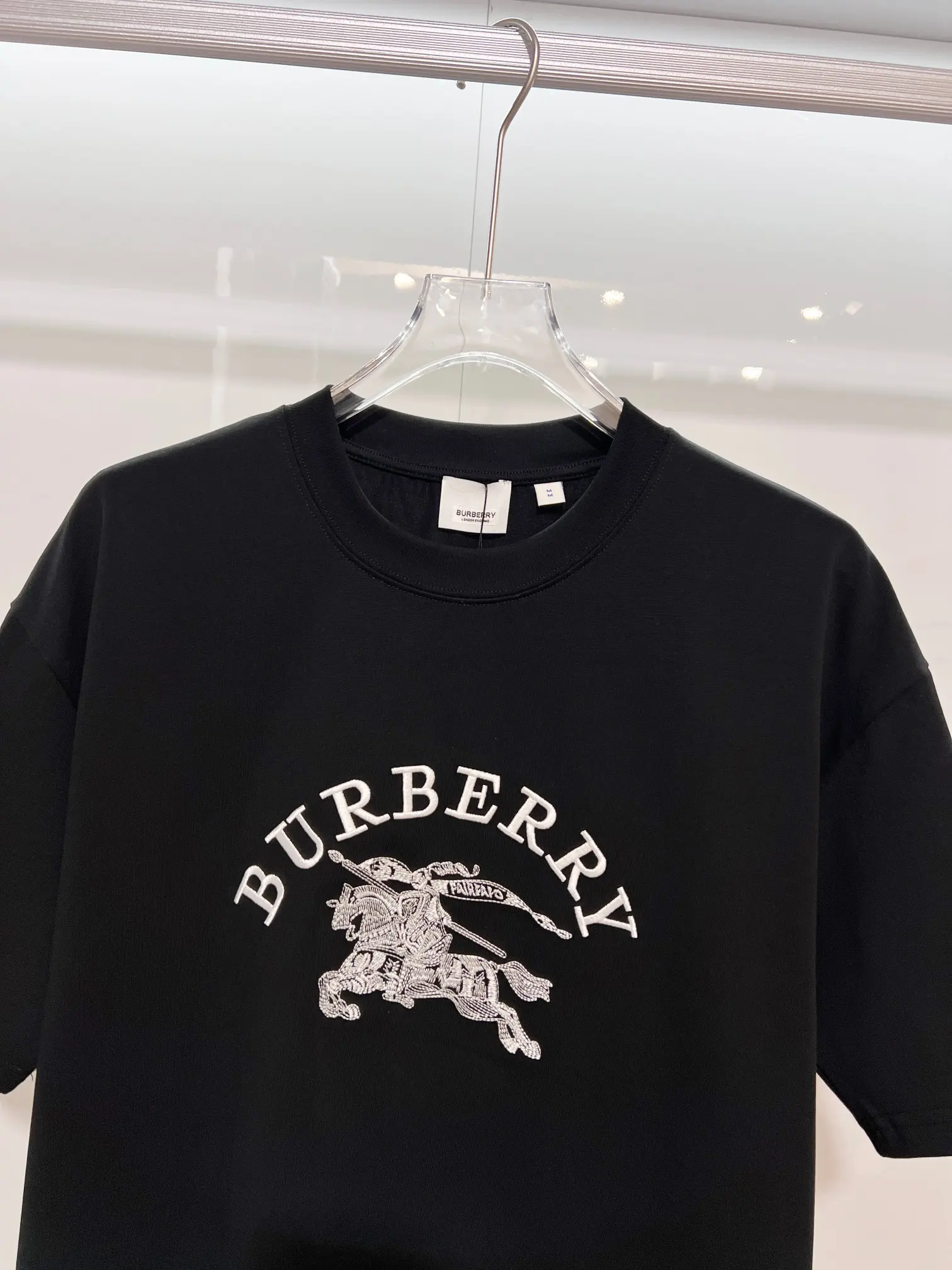 Embroidered EKD Logo Cotton T-Shirt D13015324 — view 3
