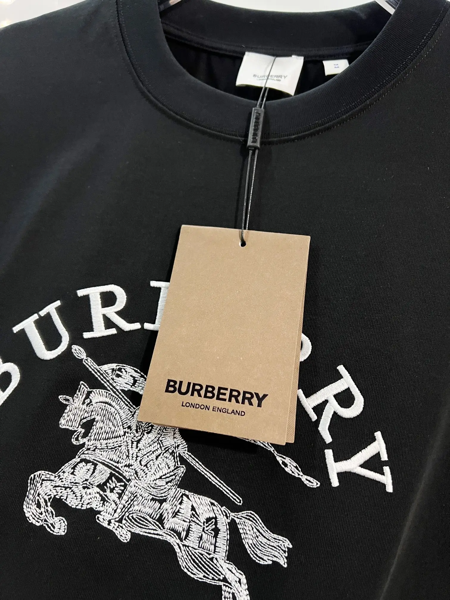 Embroidered EKD Logo Cotton T-Shirt D13015324 — view 4