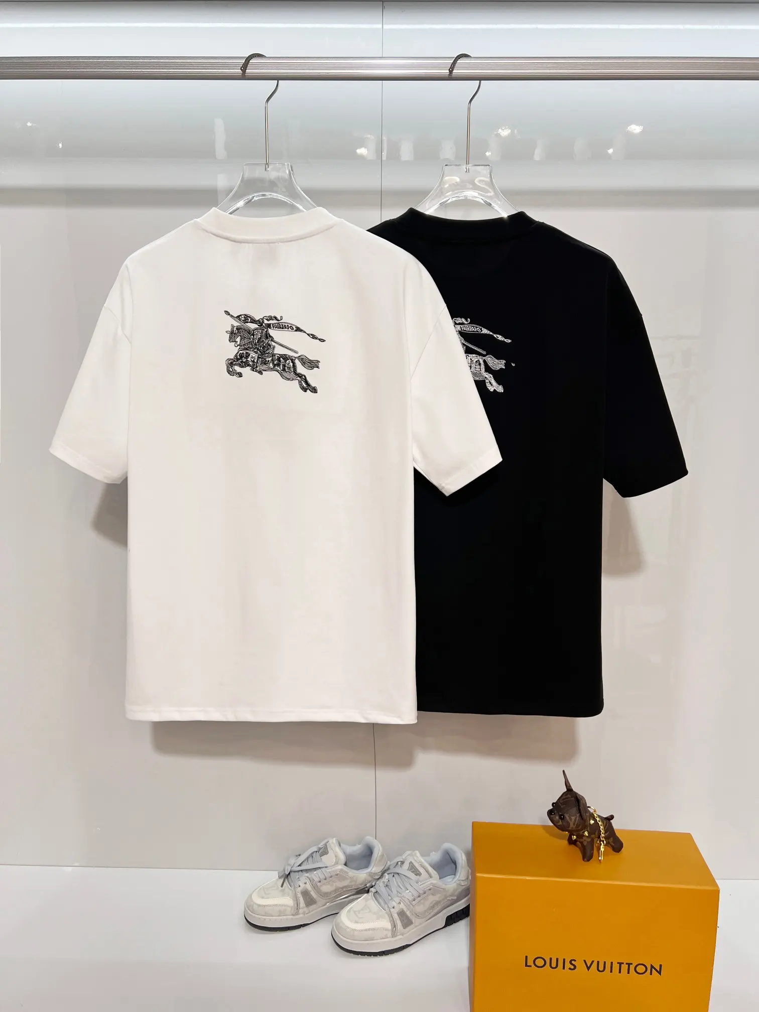 Embroidered EKD Logo Cotton T-Shirt D13015324 — view 13