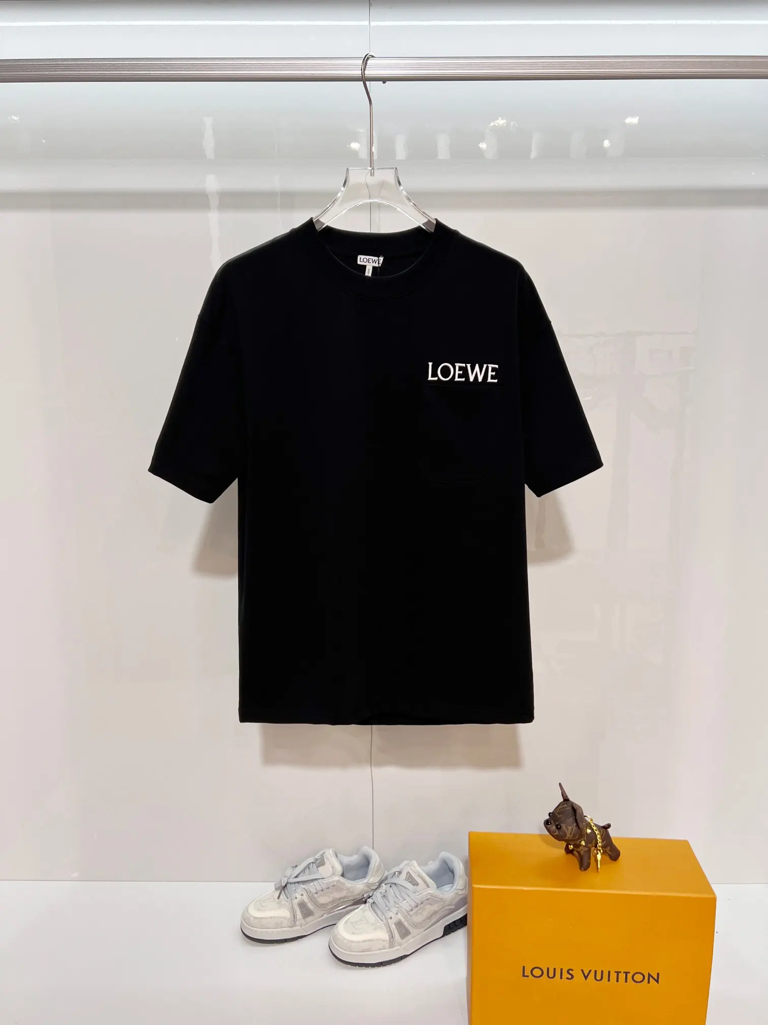 Logo-Embroidered Pocket T-Shirt D13015322