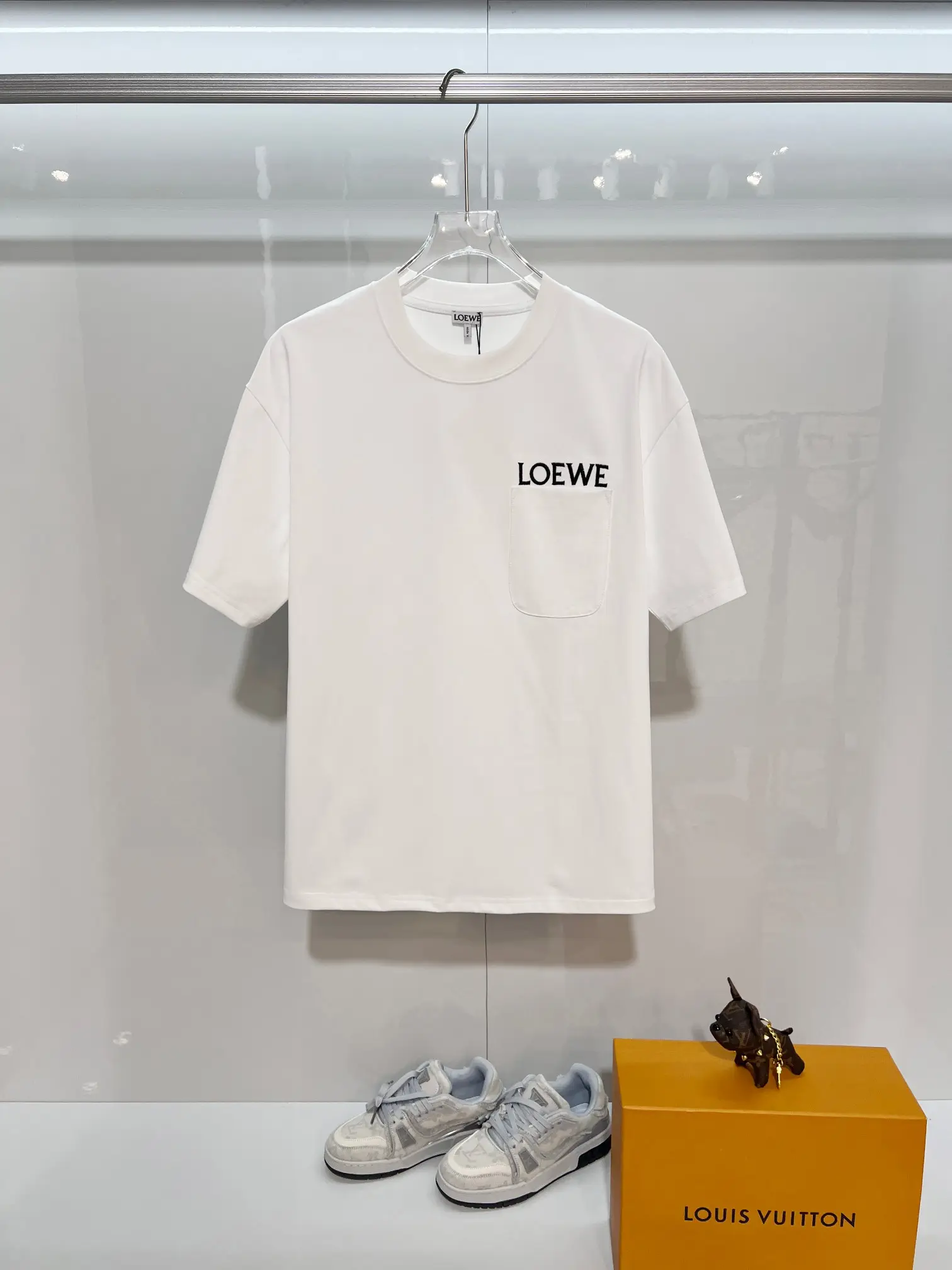 Logo-Embroidered Pocket T-Shirt D13015323