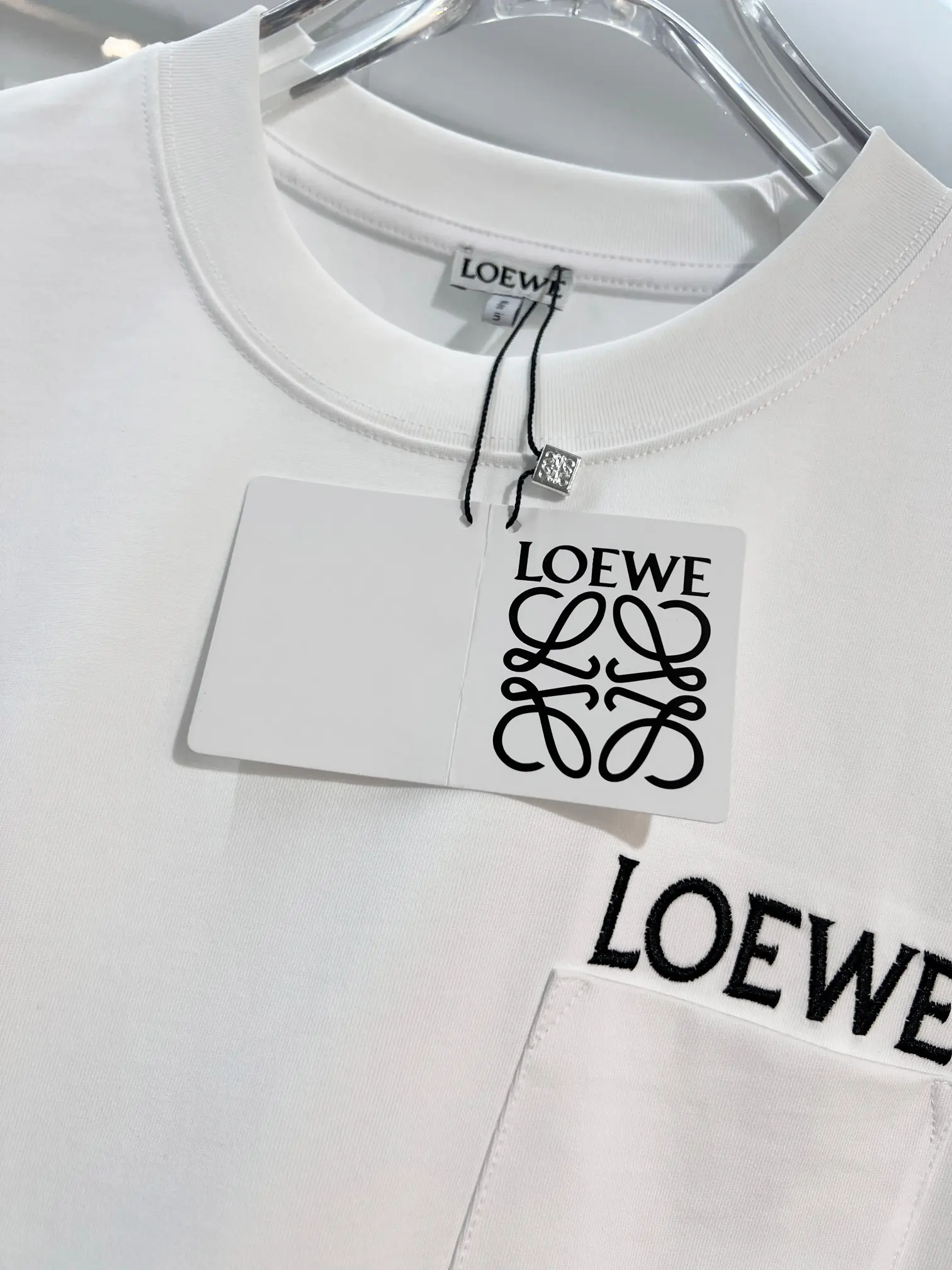 Logo-Embroidered Pocket T-Shirt D13015323 — view 4