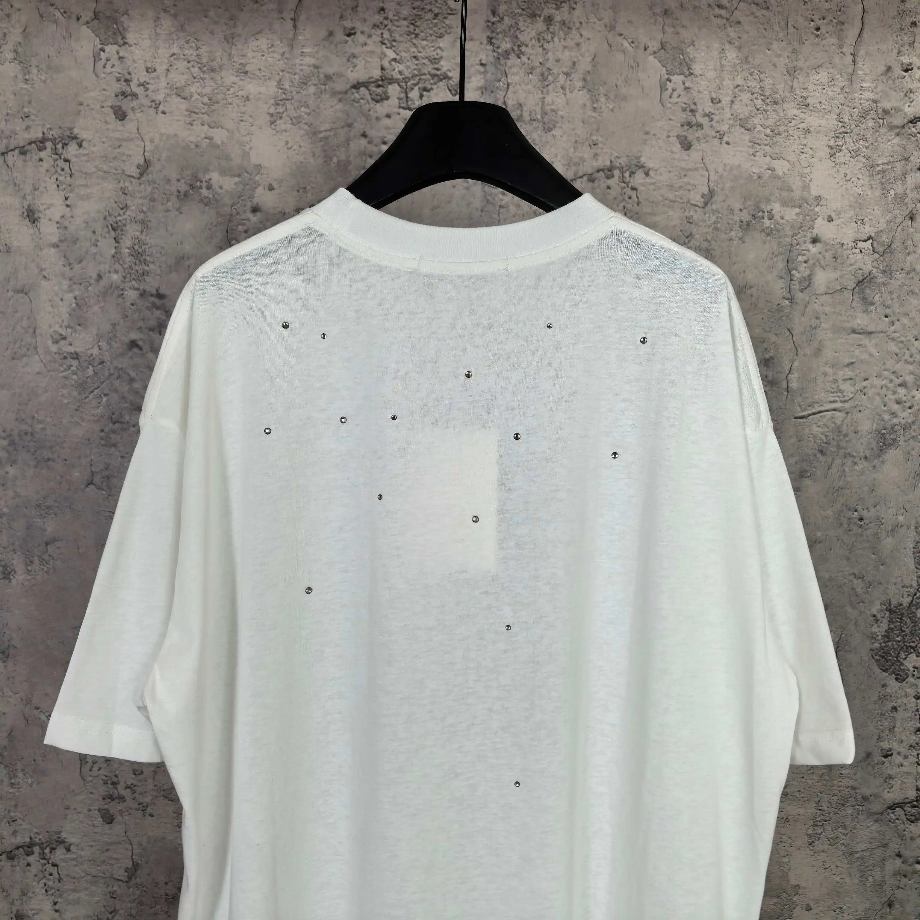 Acne Studios 1996 Rhinestone Logo T-Shirt D14024533 — view 6