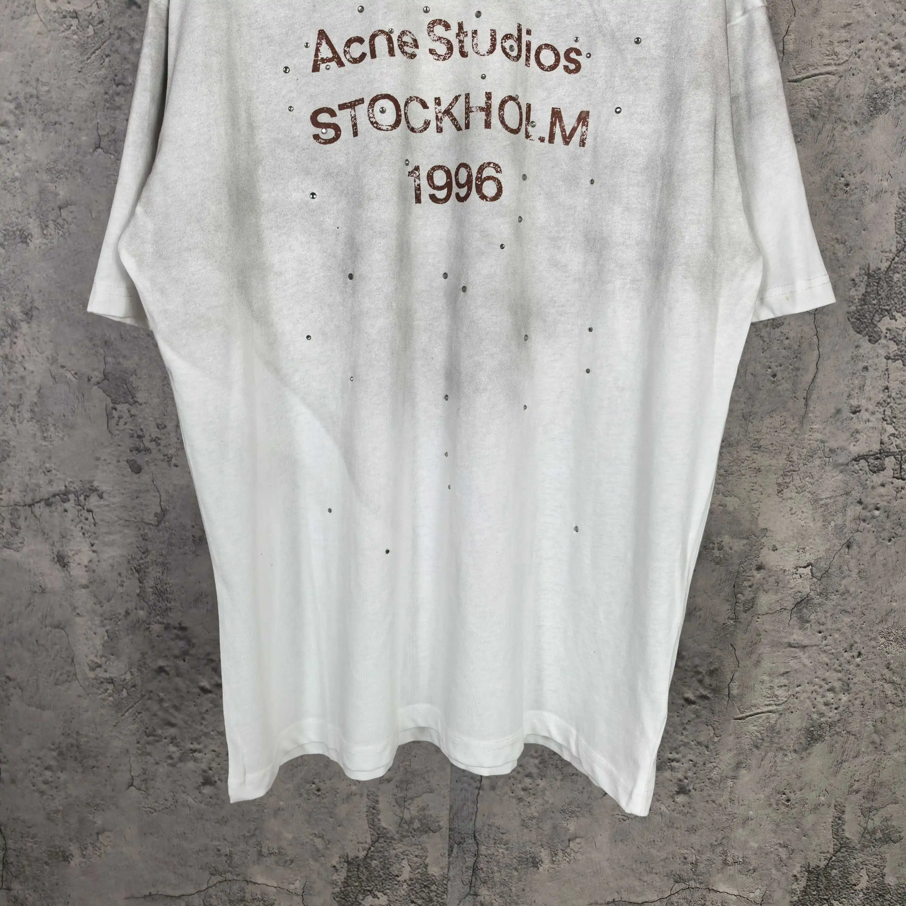 1996 Logo Rhinestone Distressed T-Shirt D14524531 — view 10