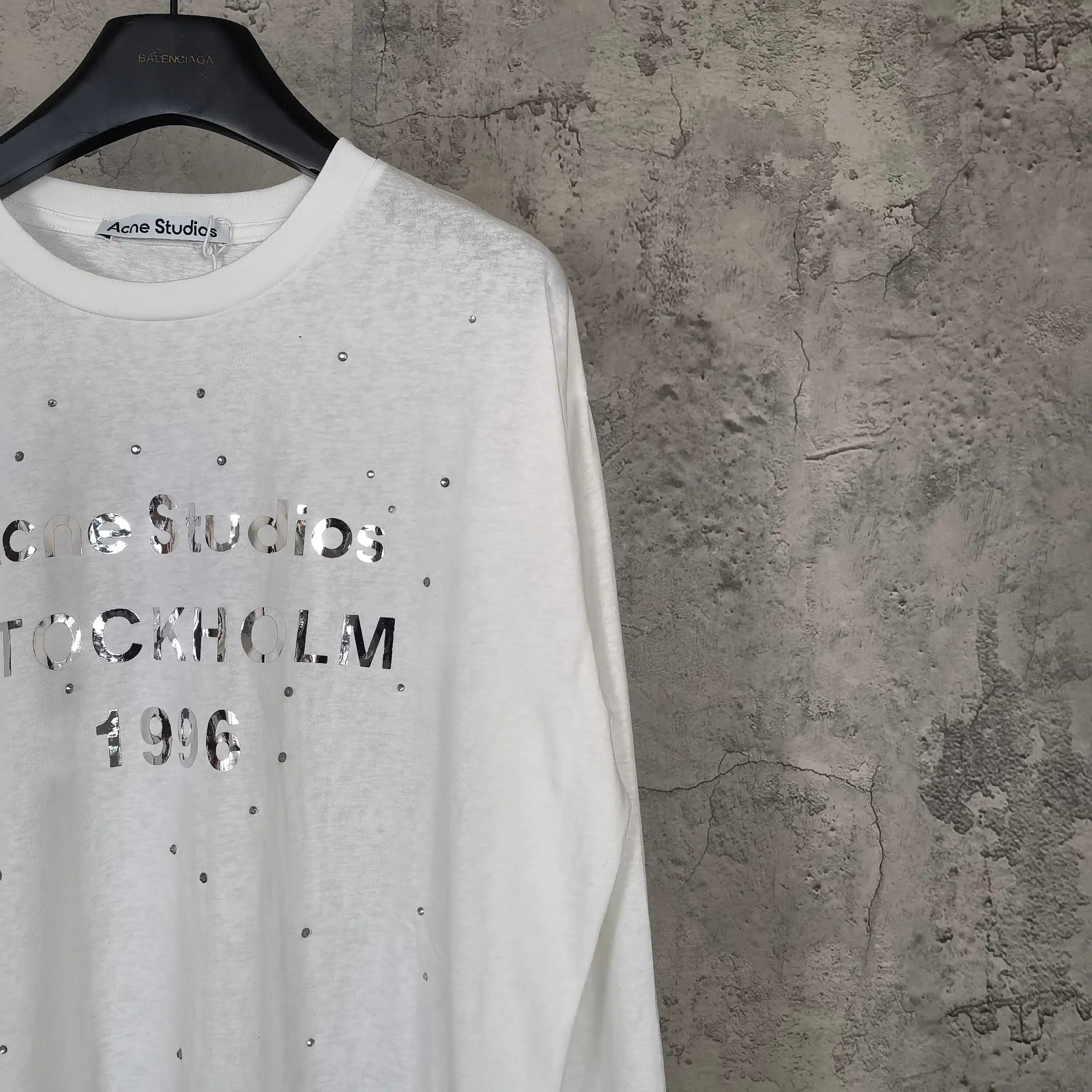 1996 Rhinestone Logo Long-Sleeve T-Shirt D14524535 — view 9