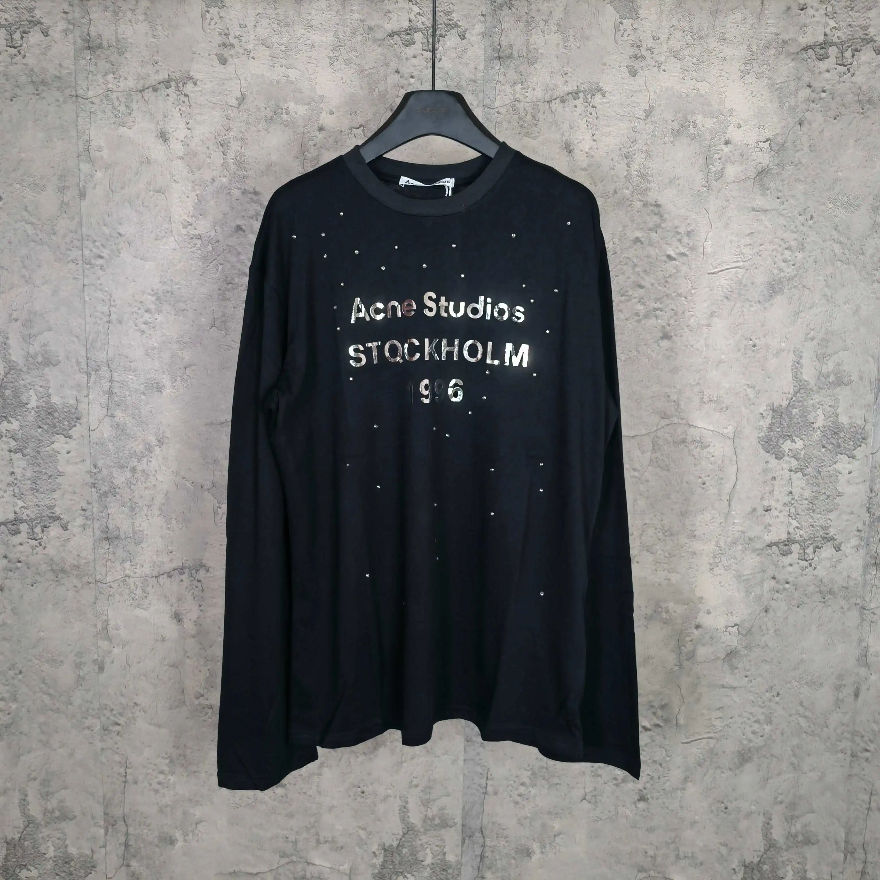 1996 Rhinestone Logo Long-Sleeve T-Shirt D14524534