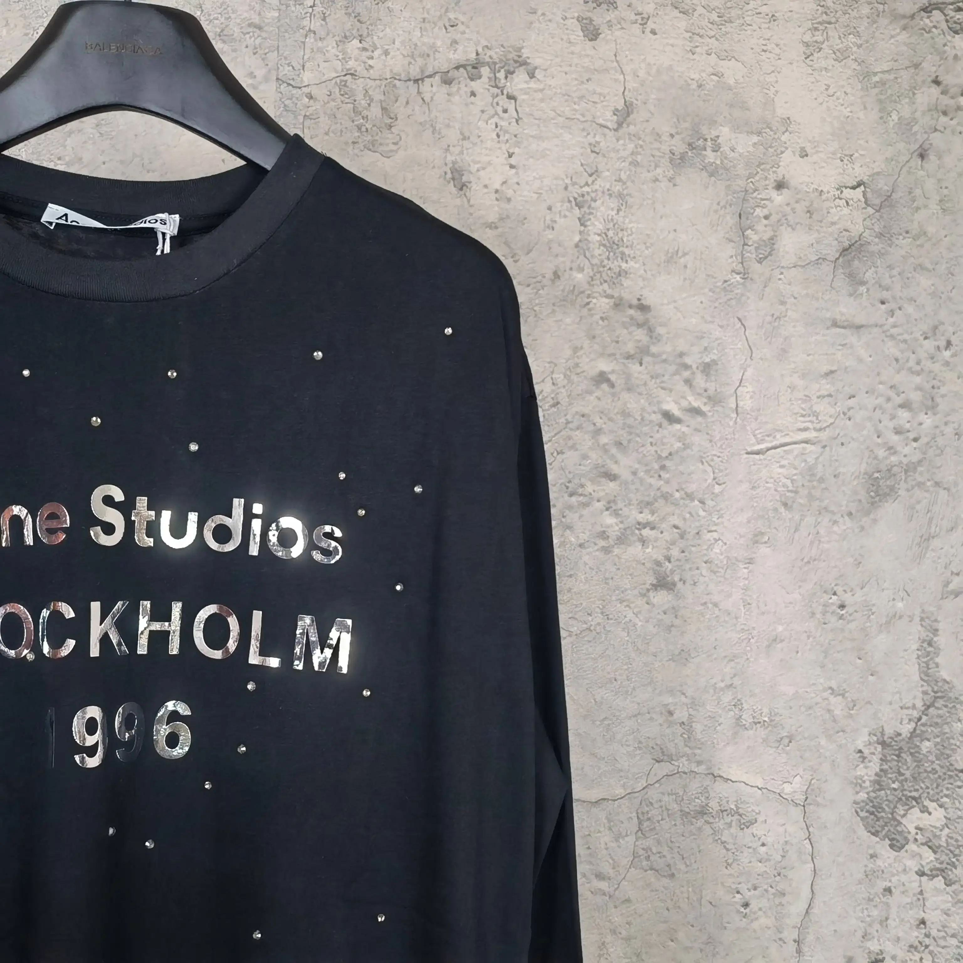 1996 Rhinestone Logo Long-Sleeve T-Shirt D14524534 — view 9