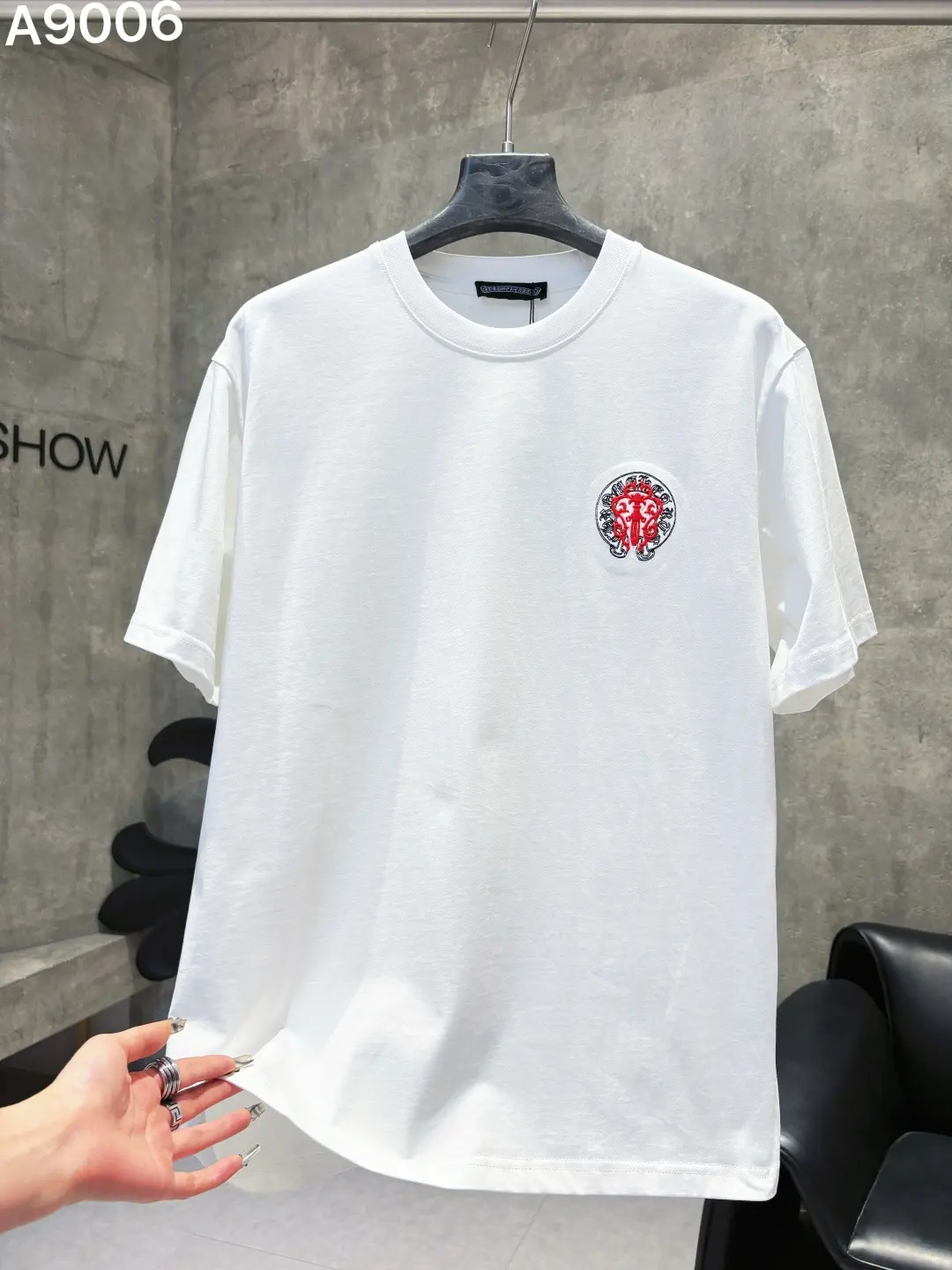 Embroidered Logo Cotton T-Shirt D16019040