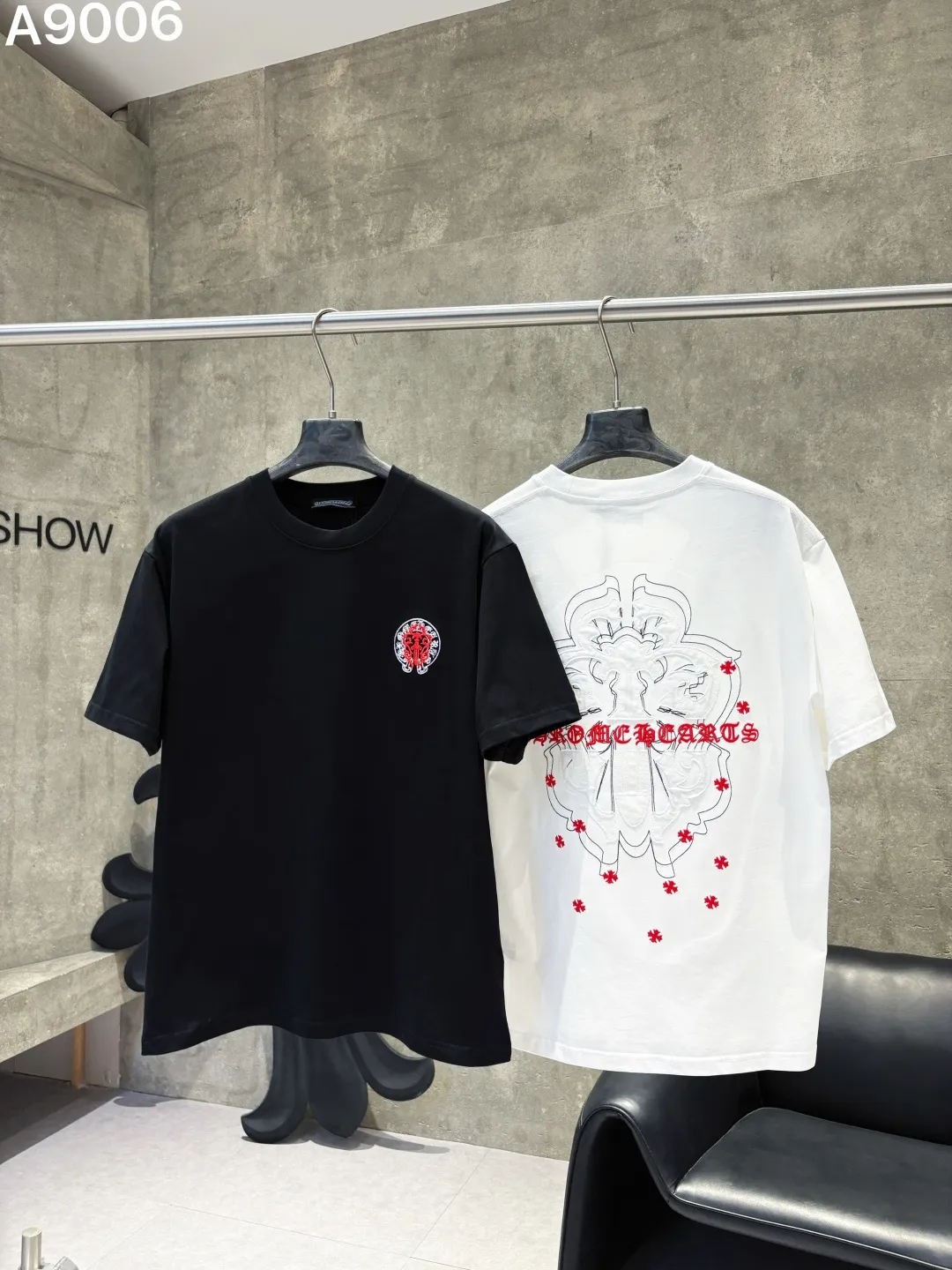 Embroidered Logo Cotton T-Shirt D16019040 — view 5