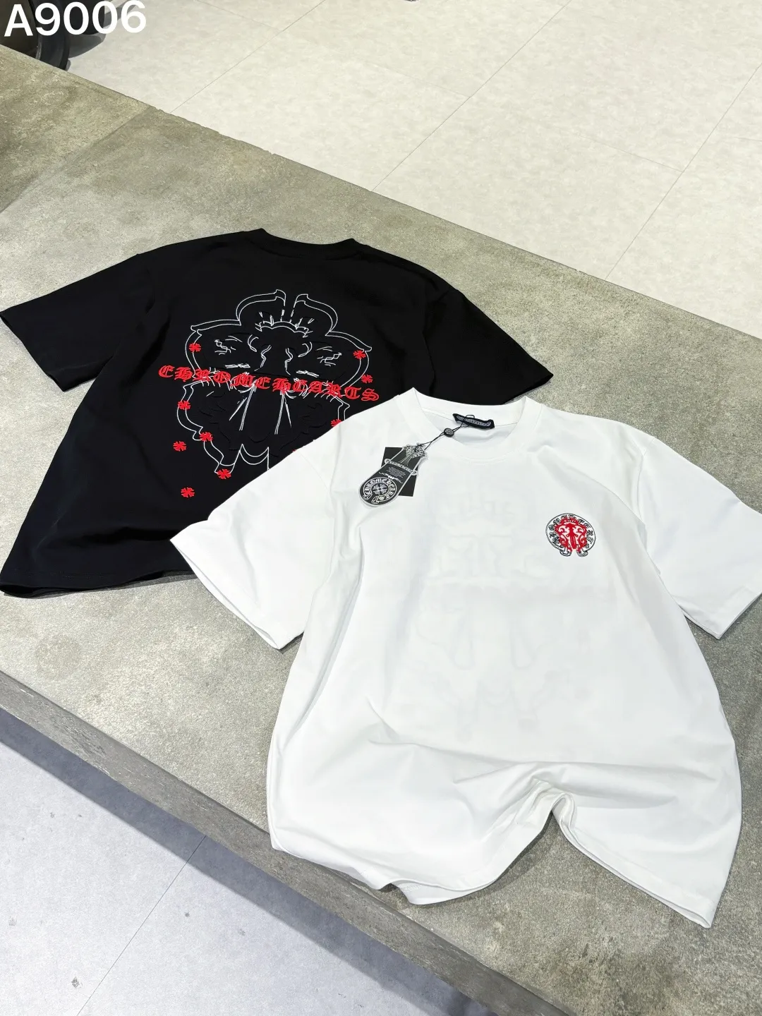 Embroidered Logo Cotton T-Shirt D16019040 — view 9