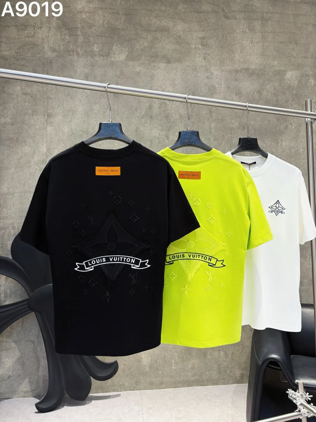 Embroidered Logo Cotton T-Shirt D16019039 — view 5