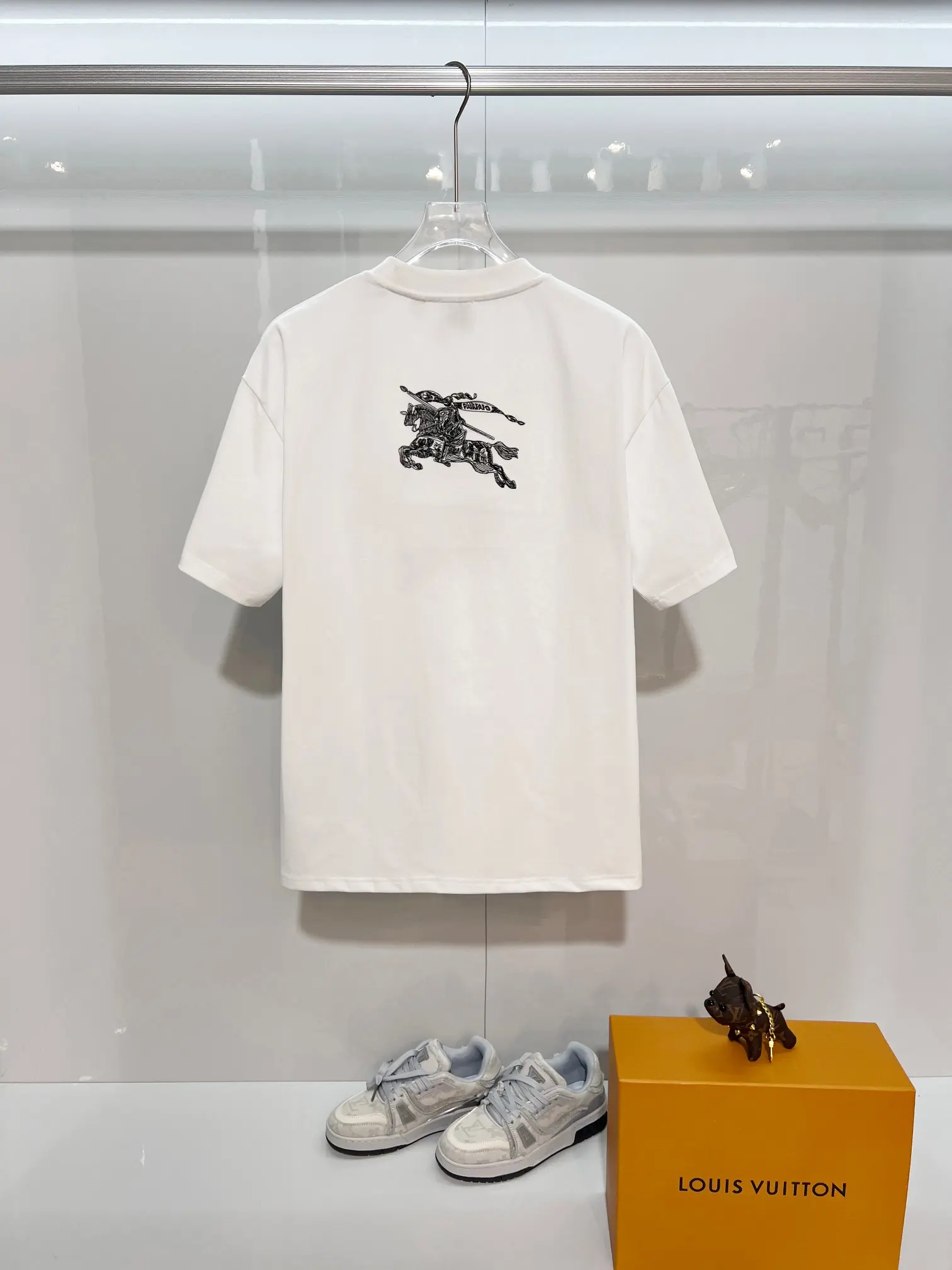 Embroidered EKD Logo Cotton T-Shirt D18014941 — view 2