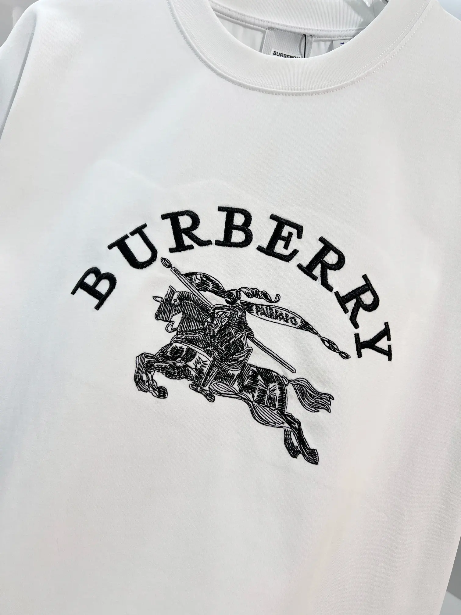 Embroidered EKD Logo Cotton T-Shirt D18014941 — view 6