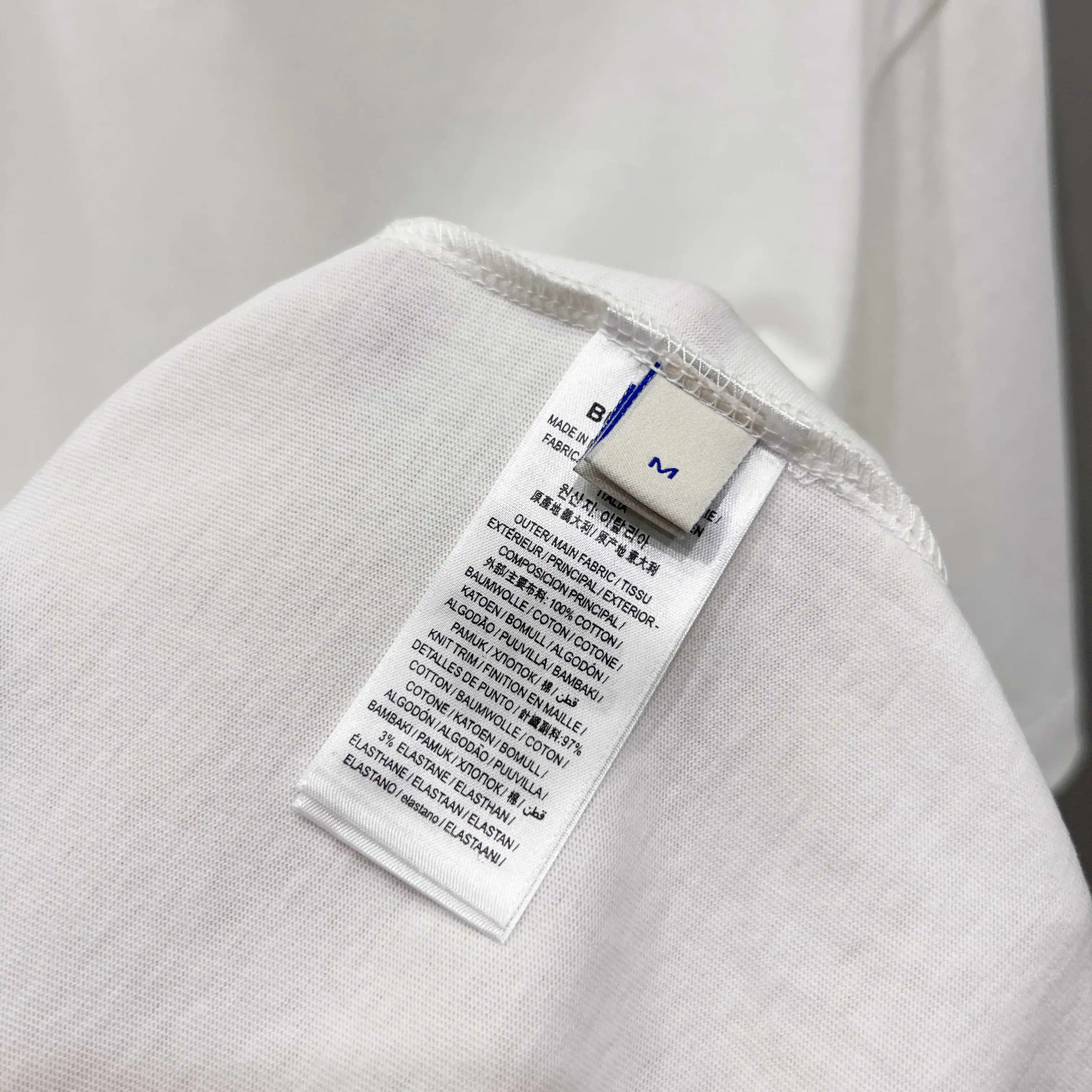Embroidered EKD Logo Cotton T-Shirt D18014941 — view 10